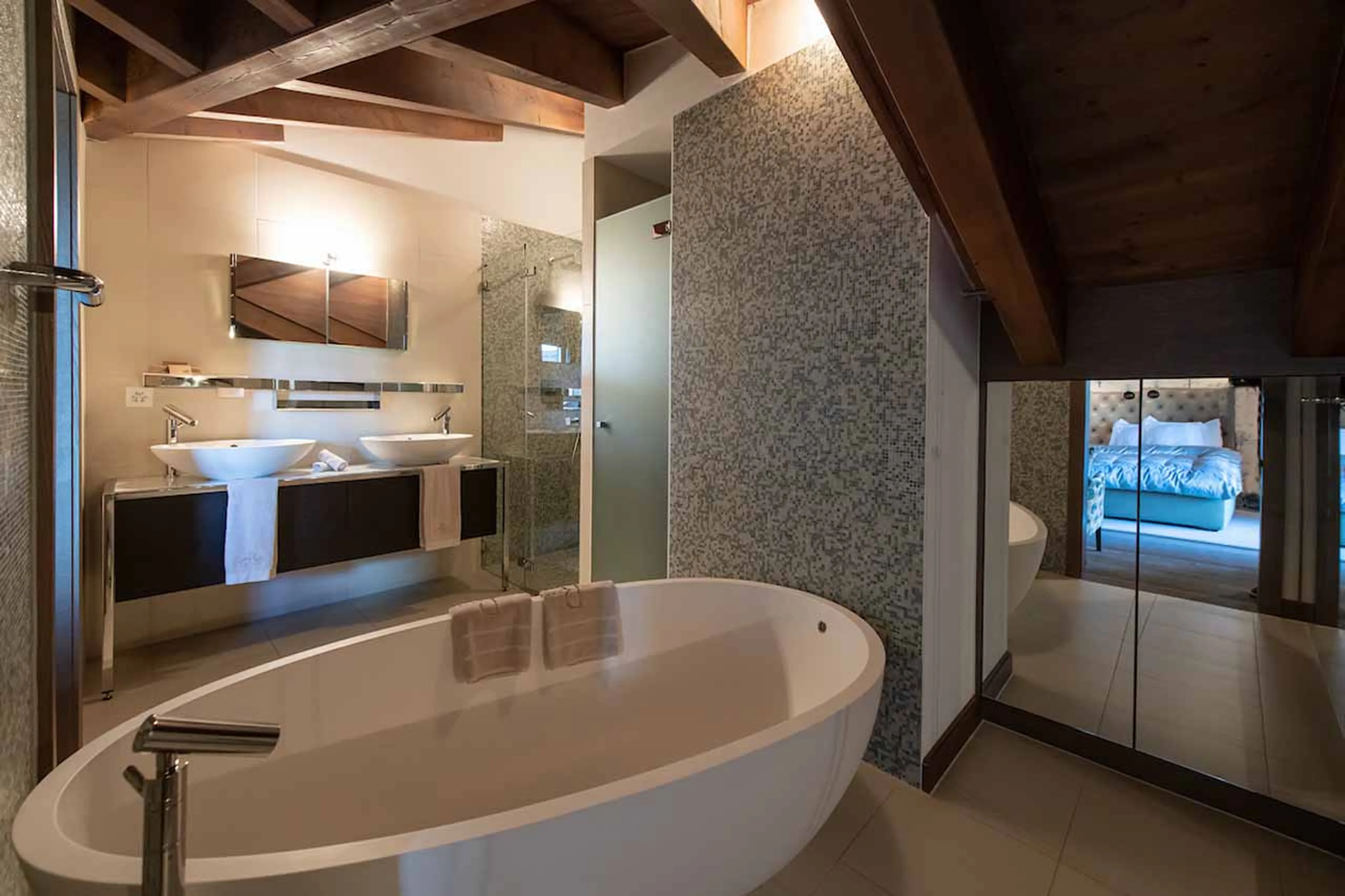 Bathroom two at Royalp Family Duplex Residence in Villars-sur-Ollon