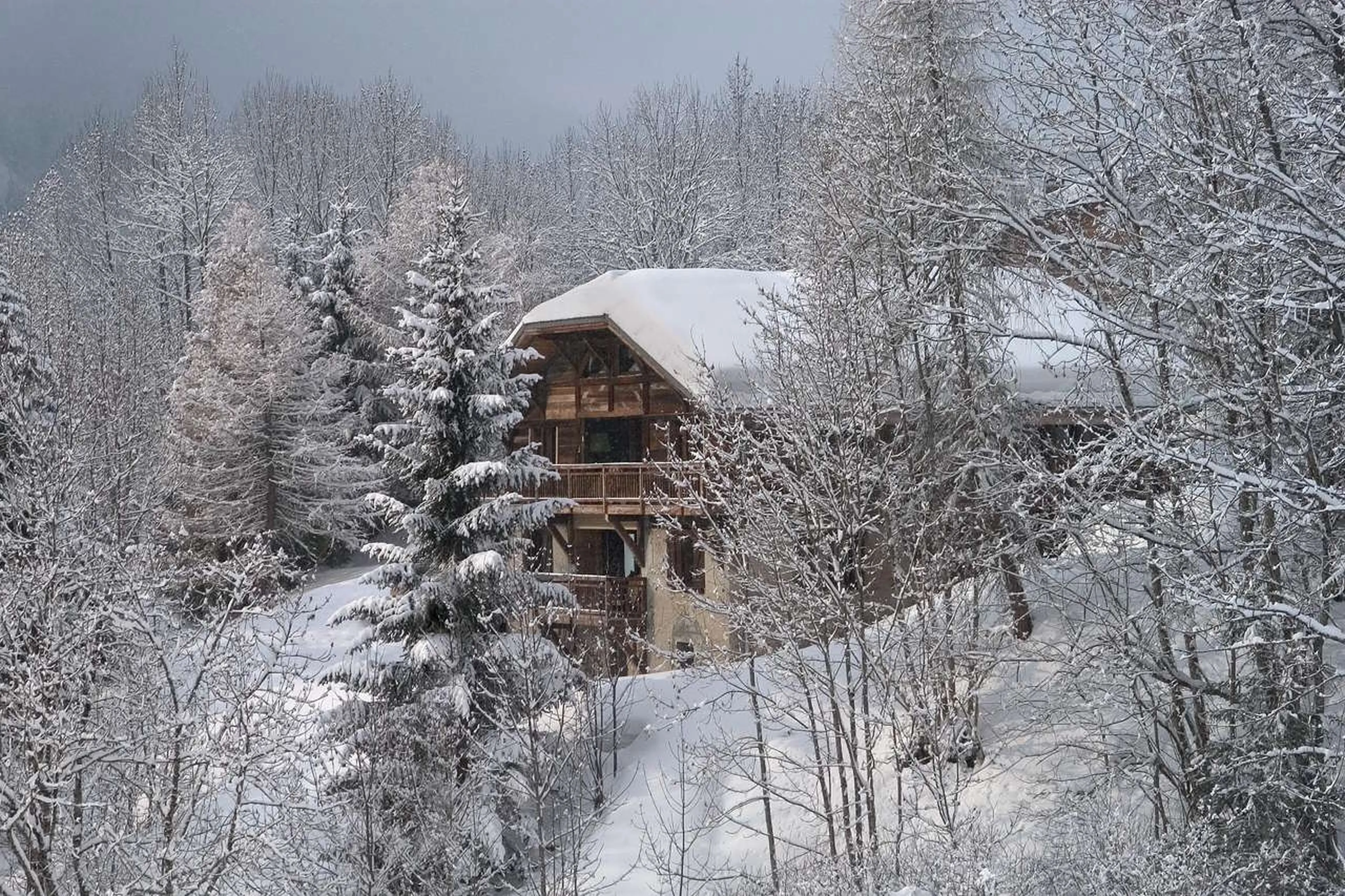 Fairy-tale surroundings of Ferme de Moudon in Les Gets