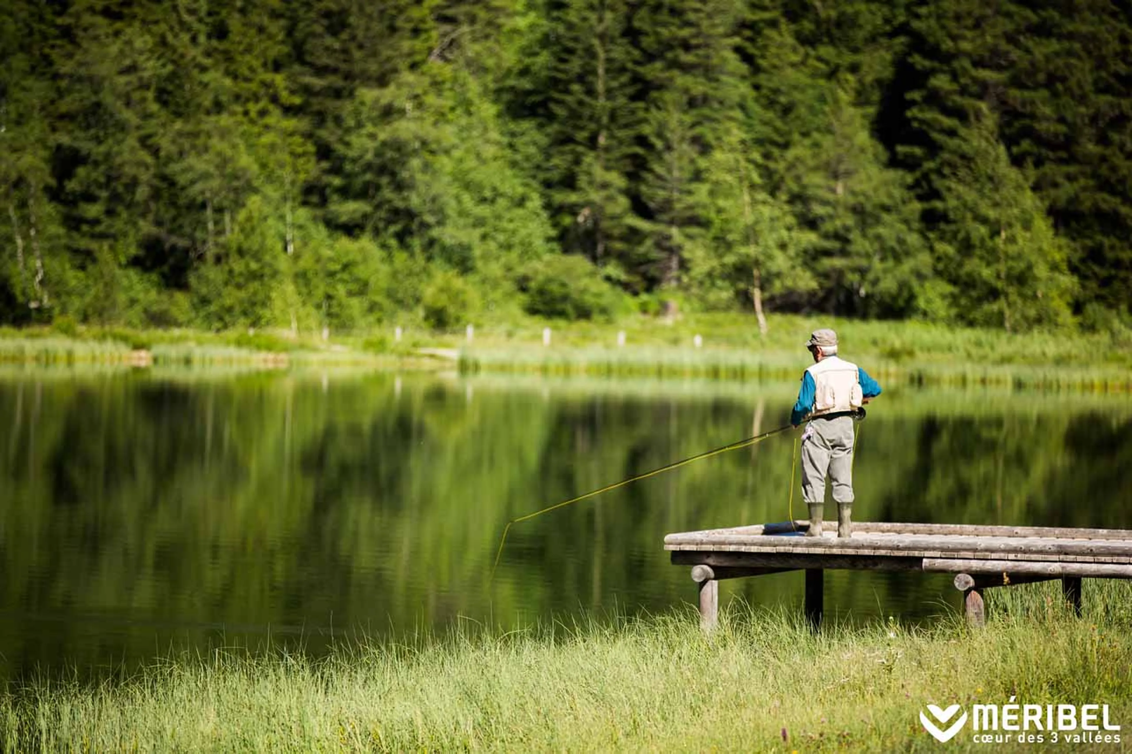 Summer fishing in Meribel