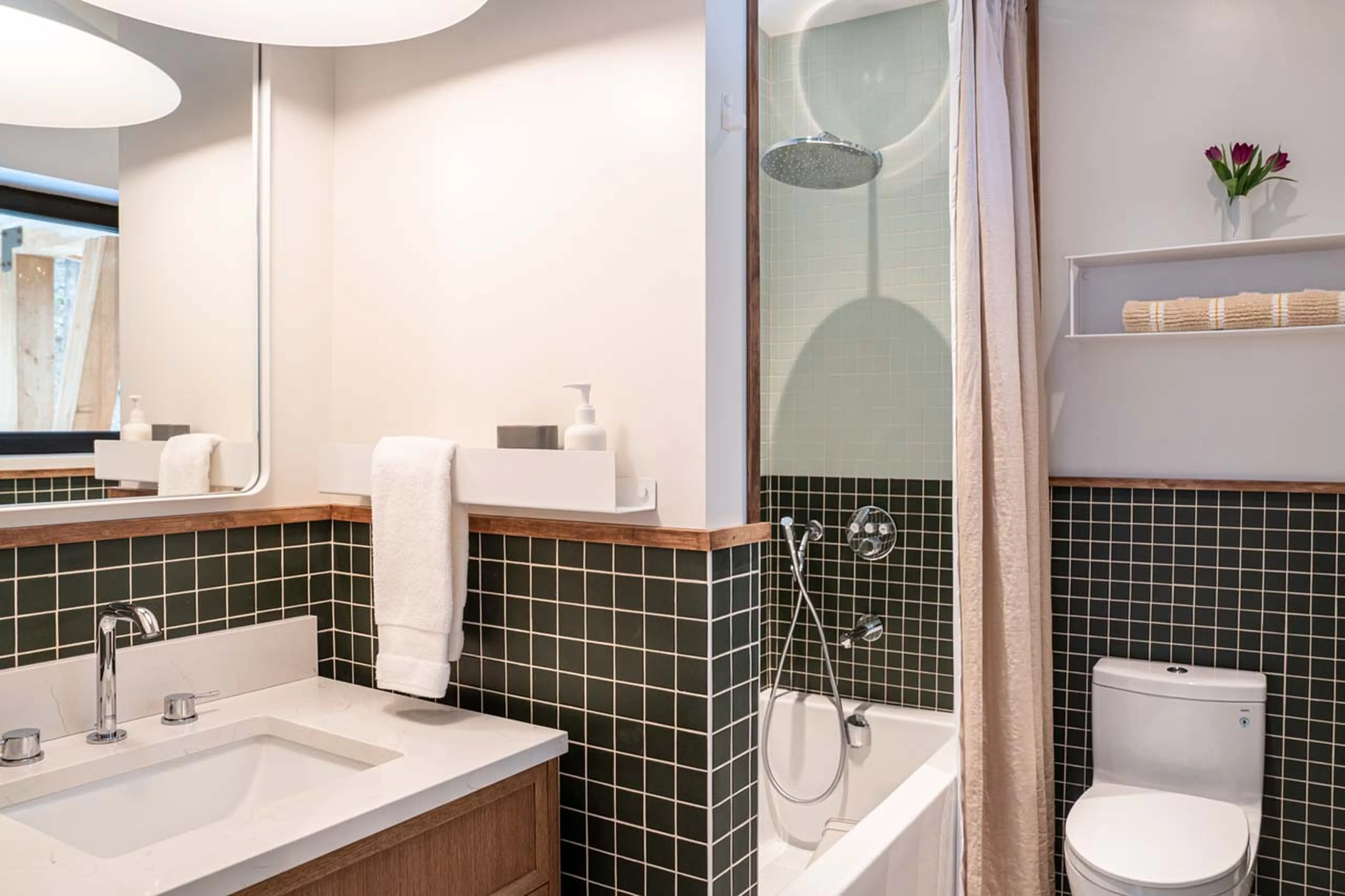 Bathroom in Ghost Peak Chalet, Revelstoke