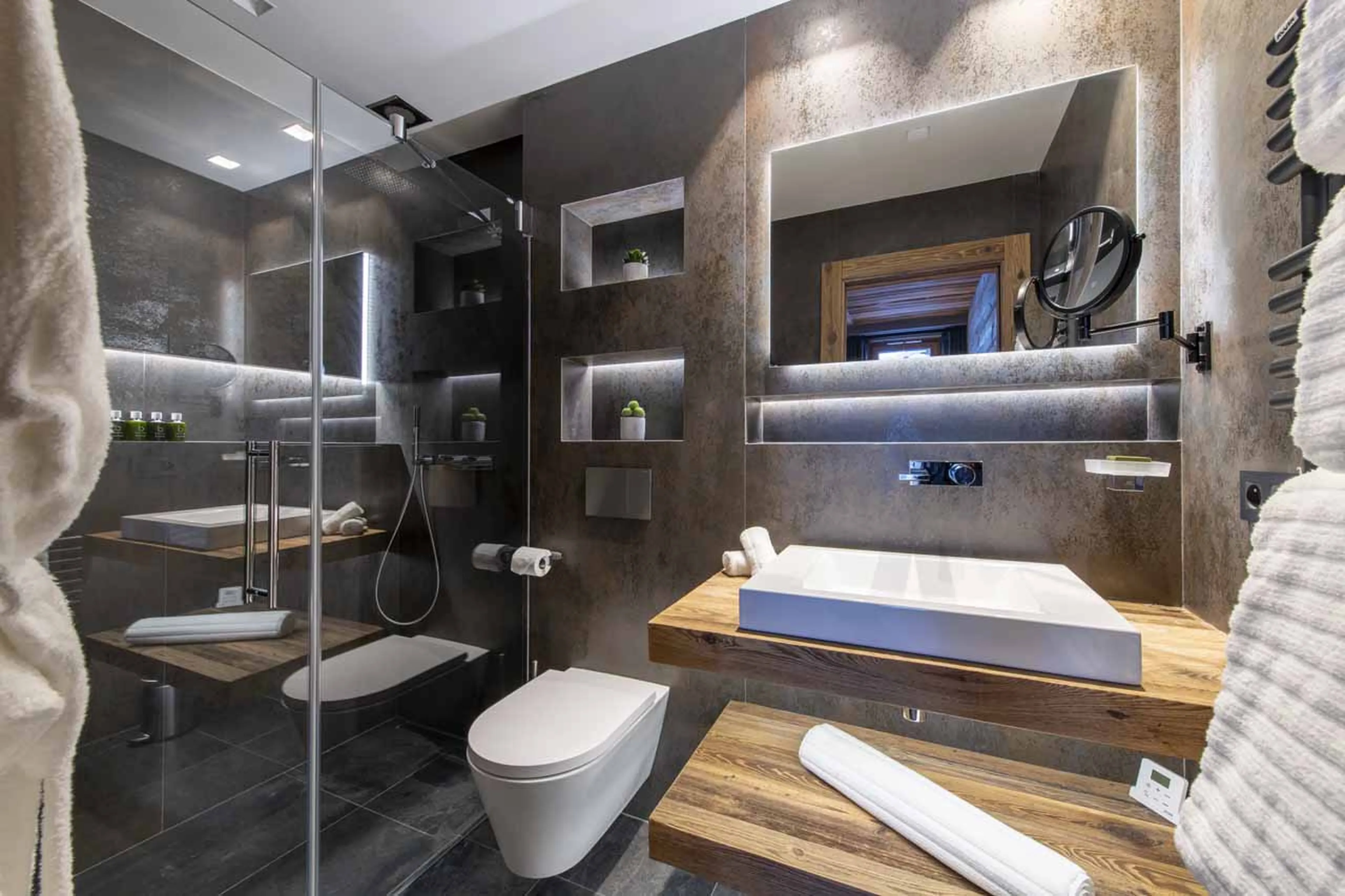 Bathroom five at Grande Maison in Morzine