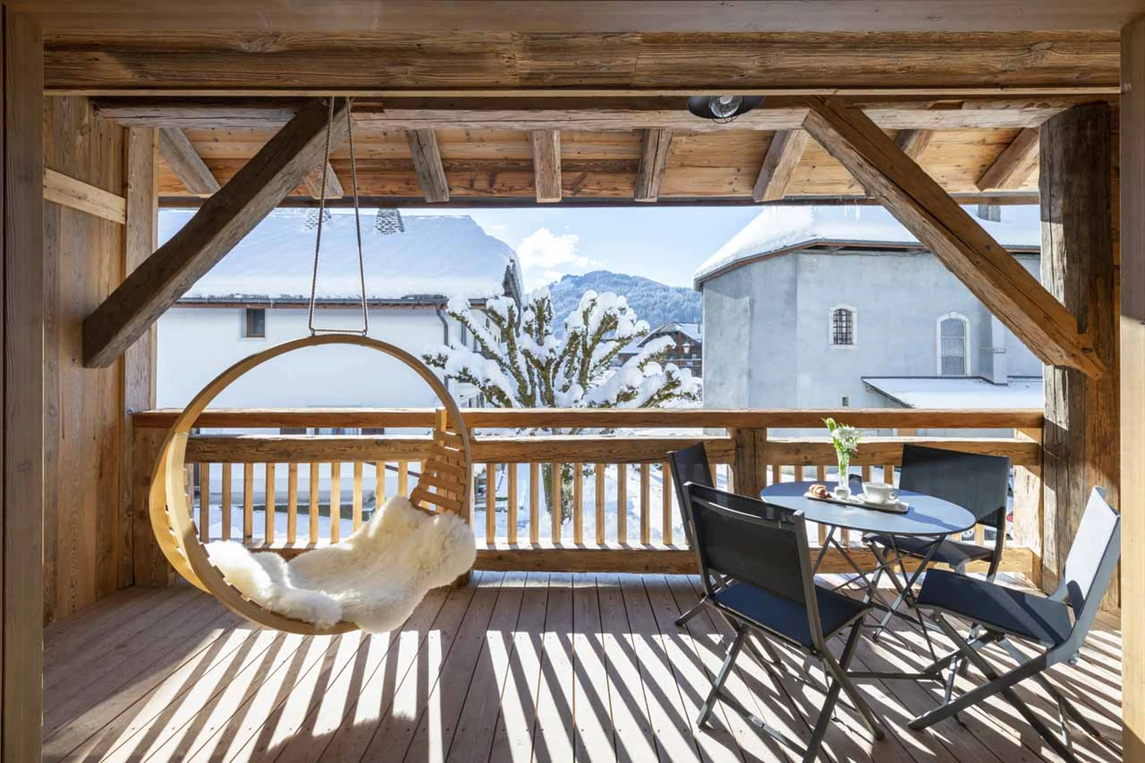 Balcony at Grande Maison in Morzine