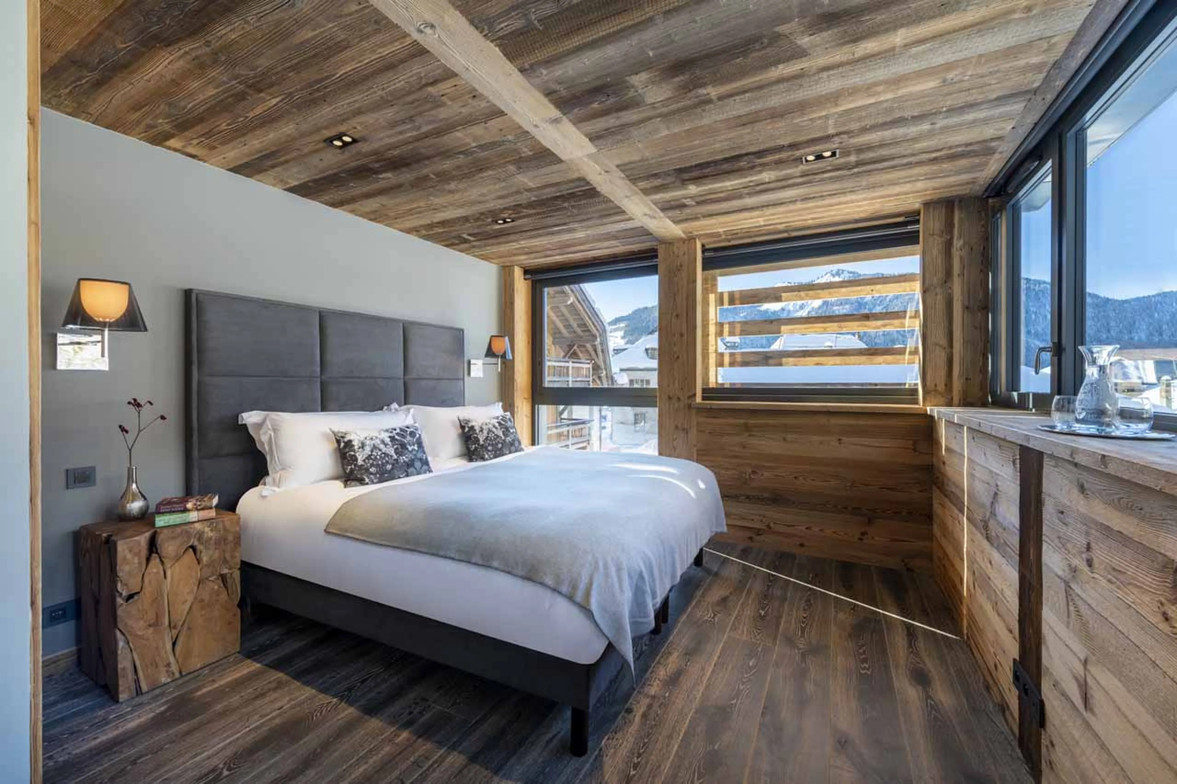 Bedroom eight at Grande Maison in Morzine