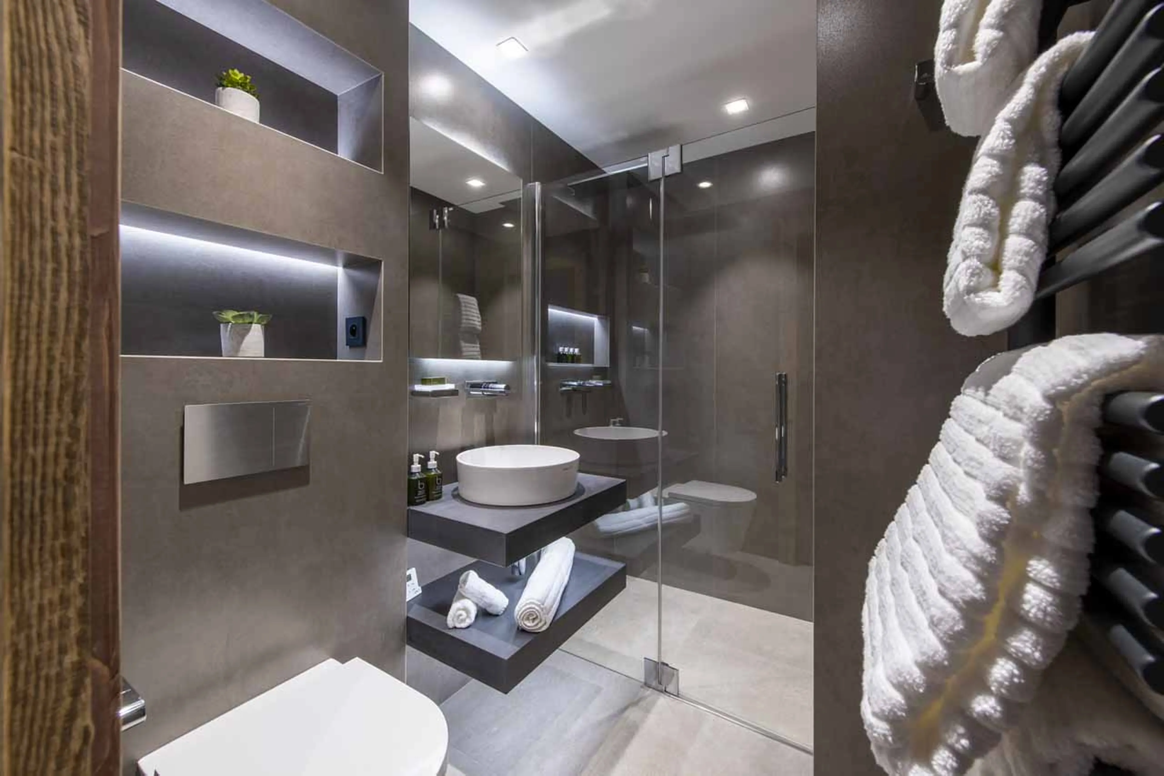 Bathroom eight at Grande Maison in Morzine