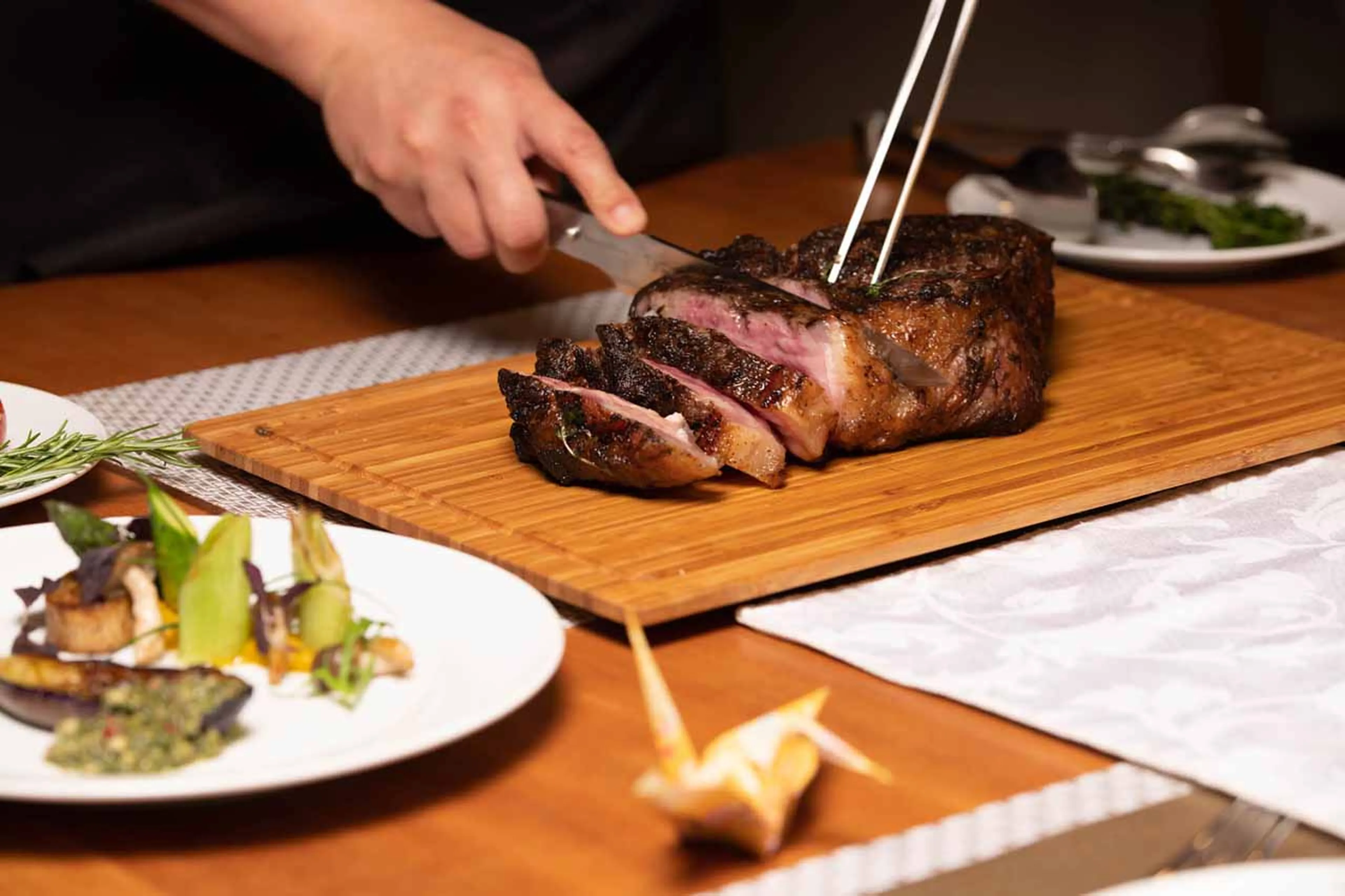 Delicious cuisine at Hakuchozan in Niseko