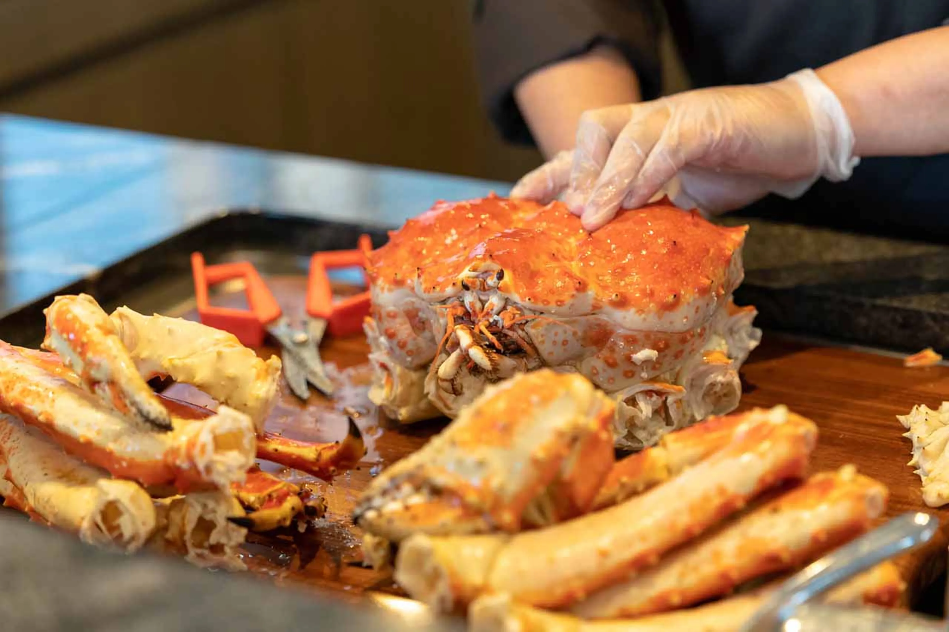 Seafood at Hakuchozan in Niseko