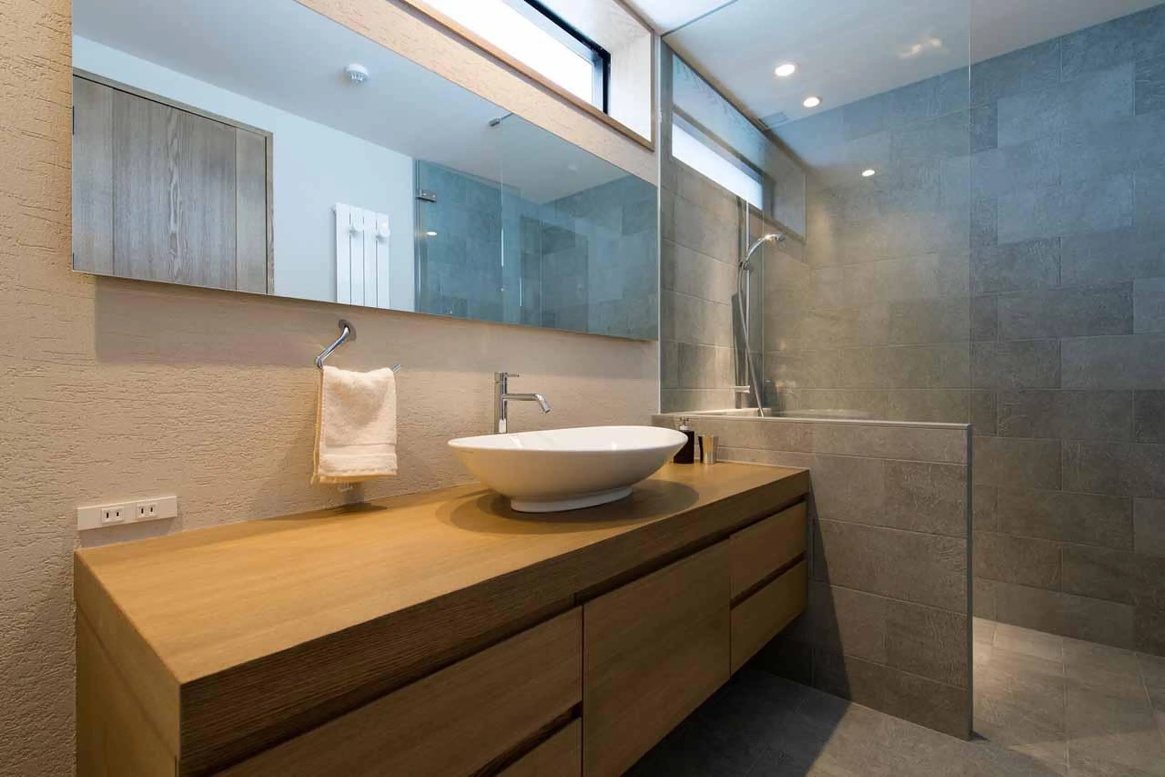 En-suite shower room Hakuchozan in Niseko