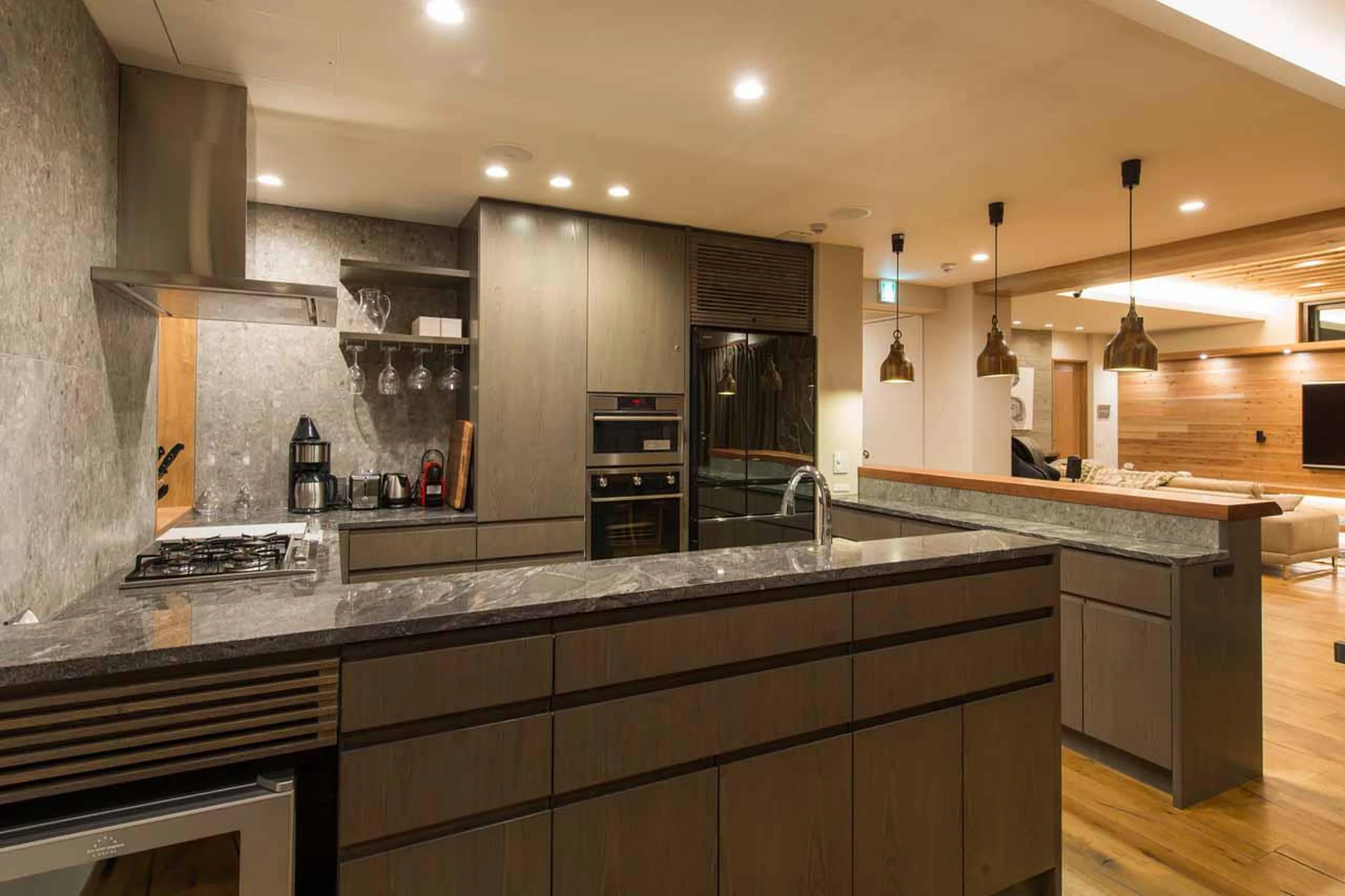 Kitchen in Hakuchozan in Niseko