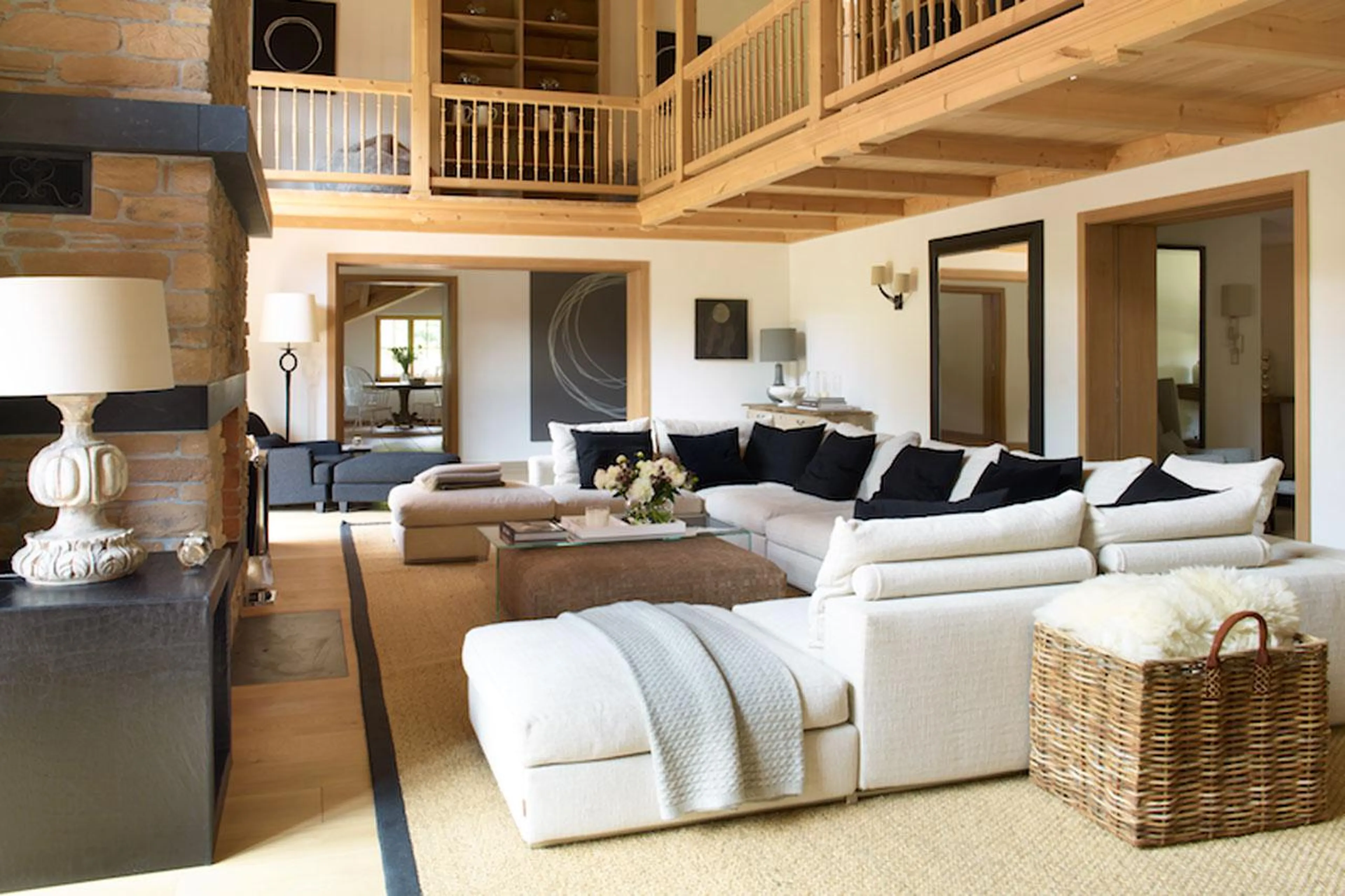 Second sitting room at Haus Alpina I in Klosters