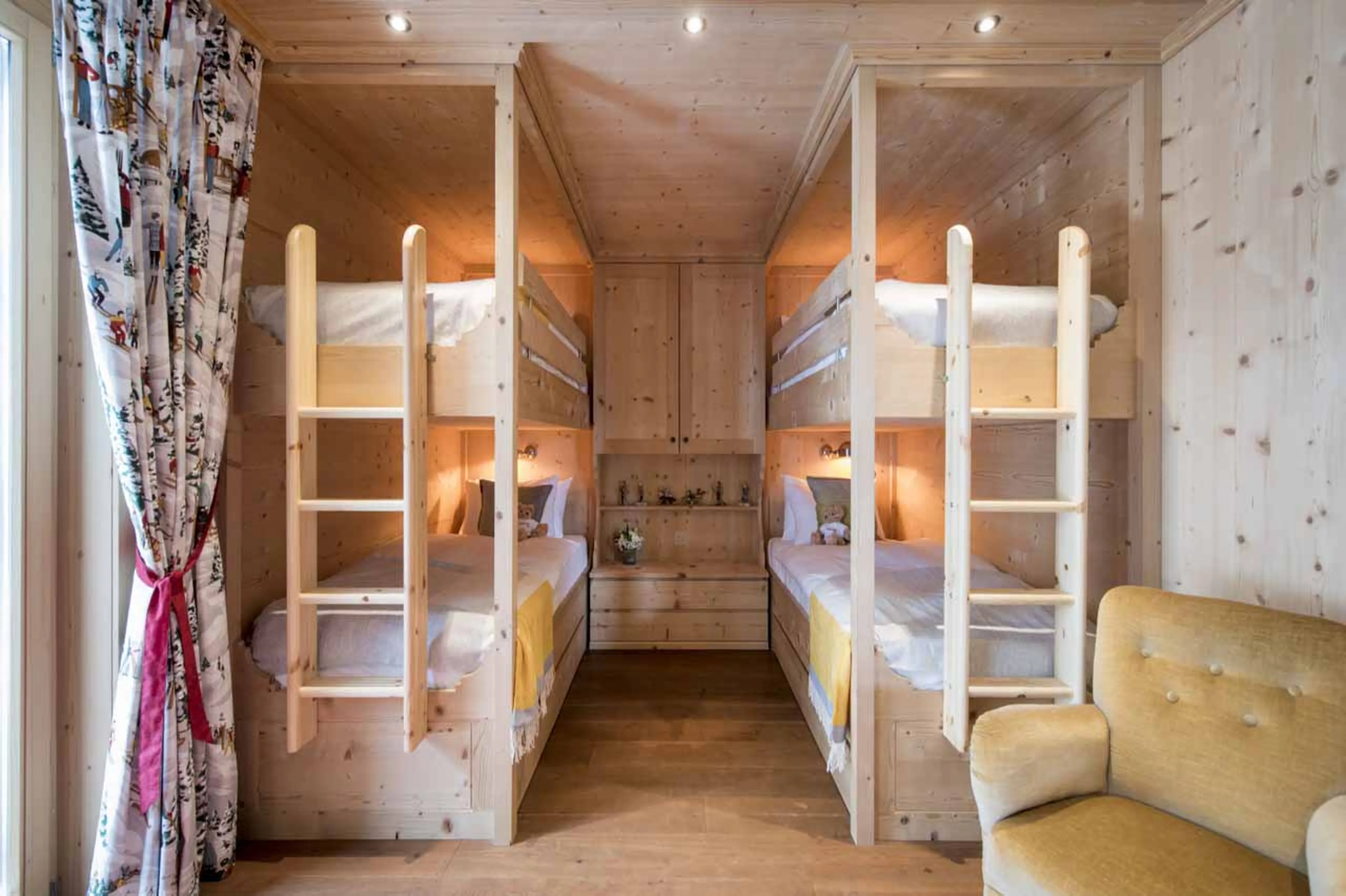 Bedroom four at Haus Leytron in Zermatt