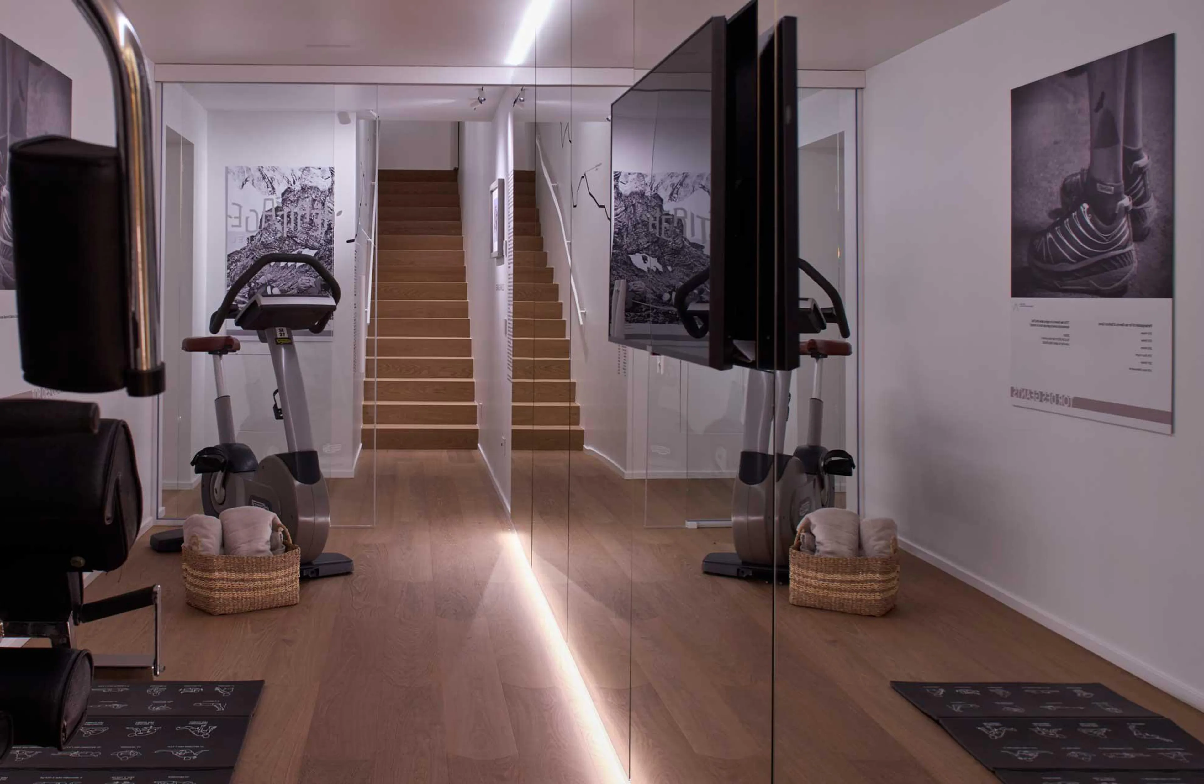 Fitness room in Heritage Carrel, Cervinia