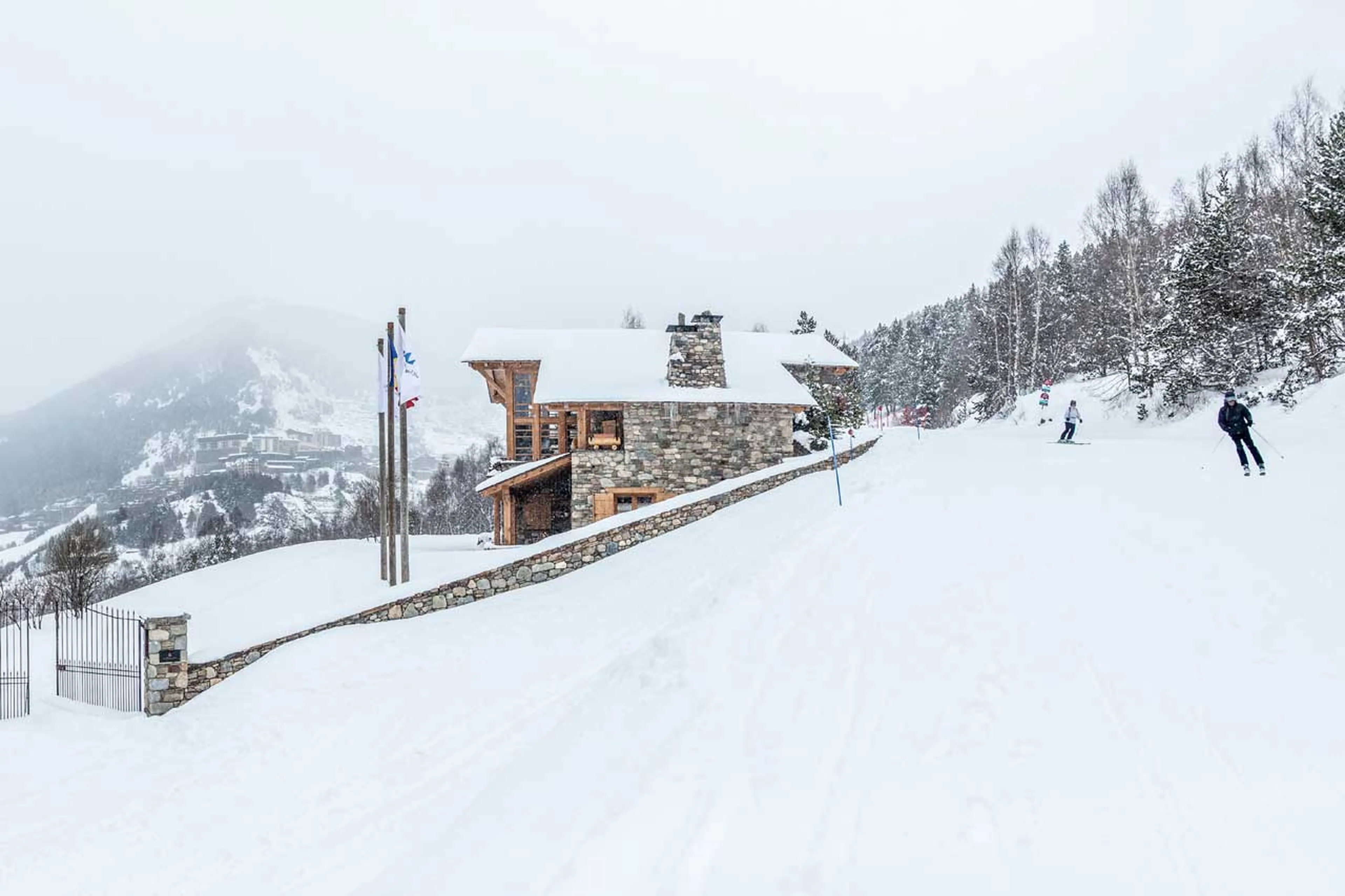 Ski-in/ski-out access at Hermitage Mountain Lodge in Andorra