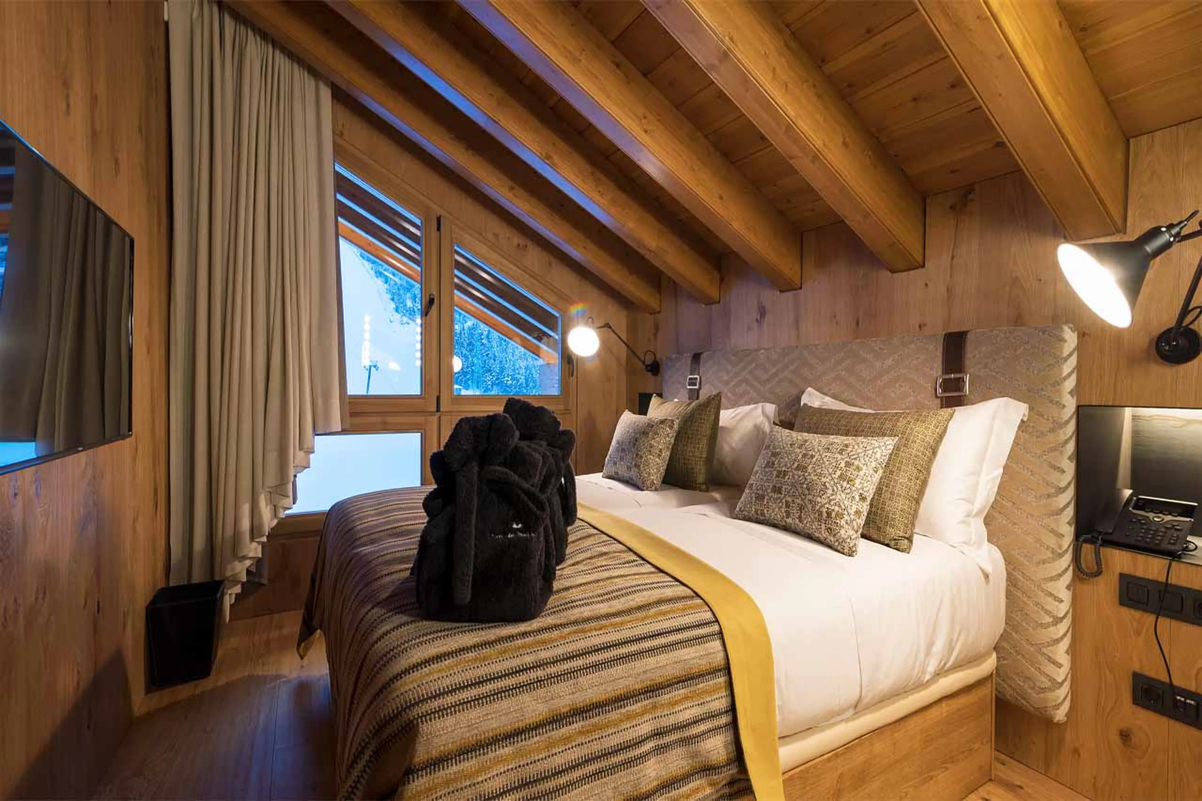 Bedroom four at  Hermitage Mountain Residence 250 in Soleu