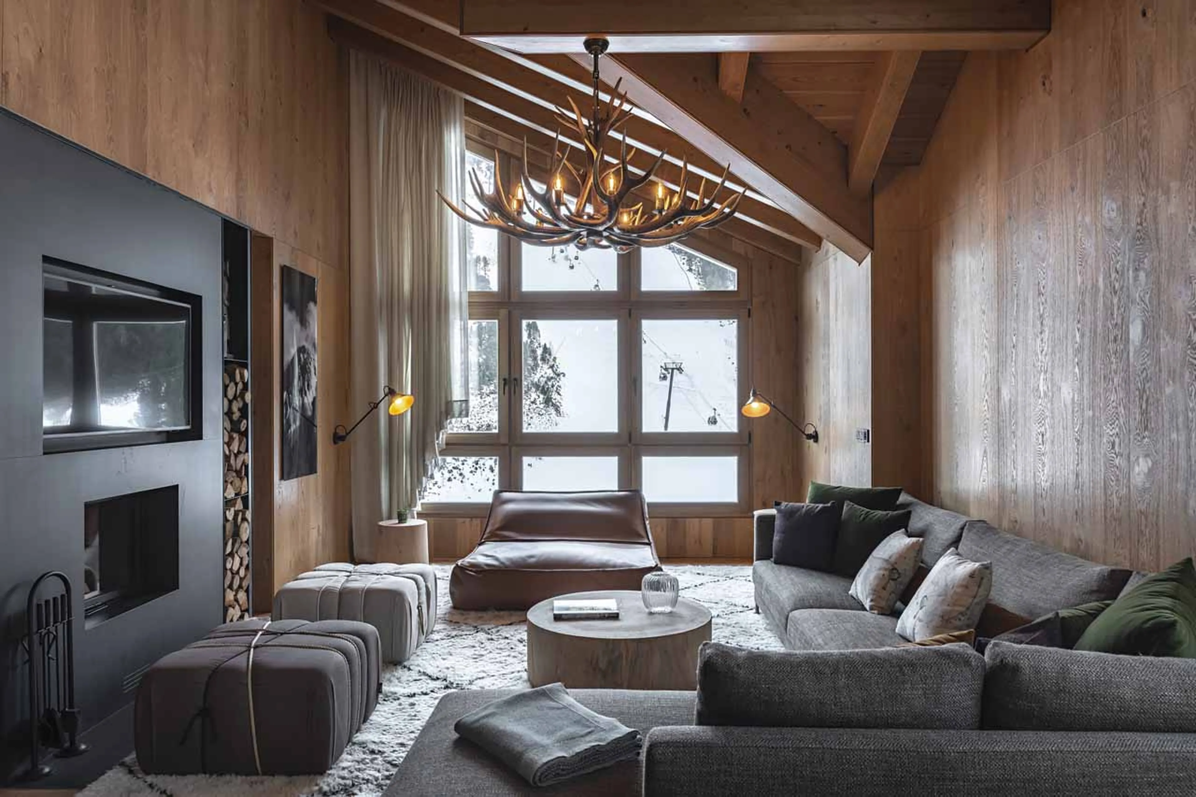 Lounge at  Hermitage Mountain Residence 250 in Soleu