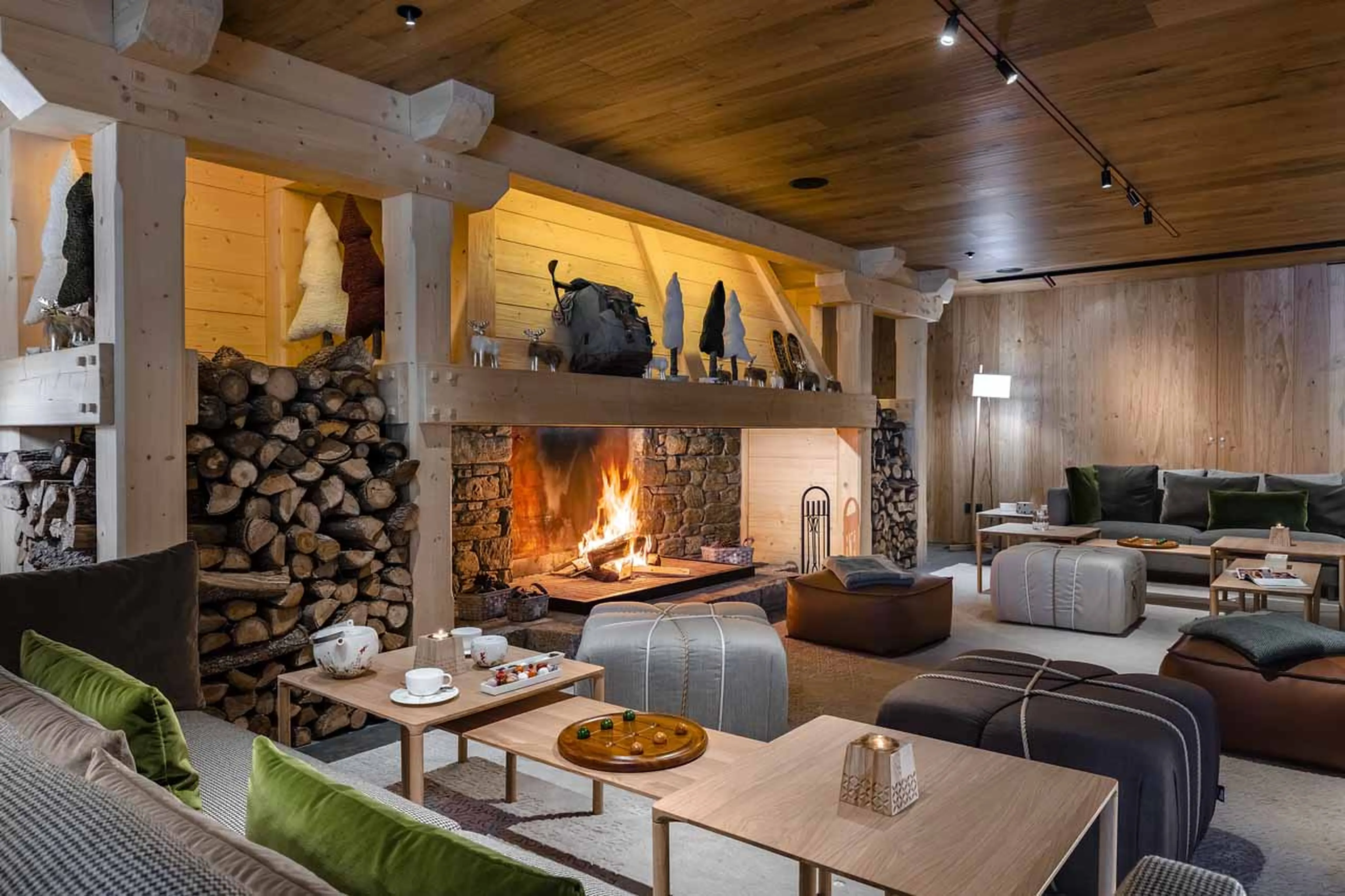 Reception area at Hermitage Mountain Residences in Soldeu