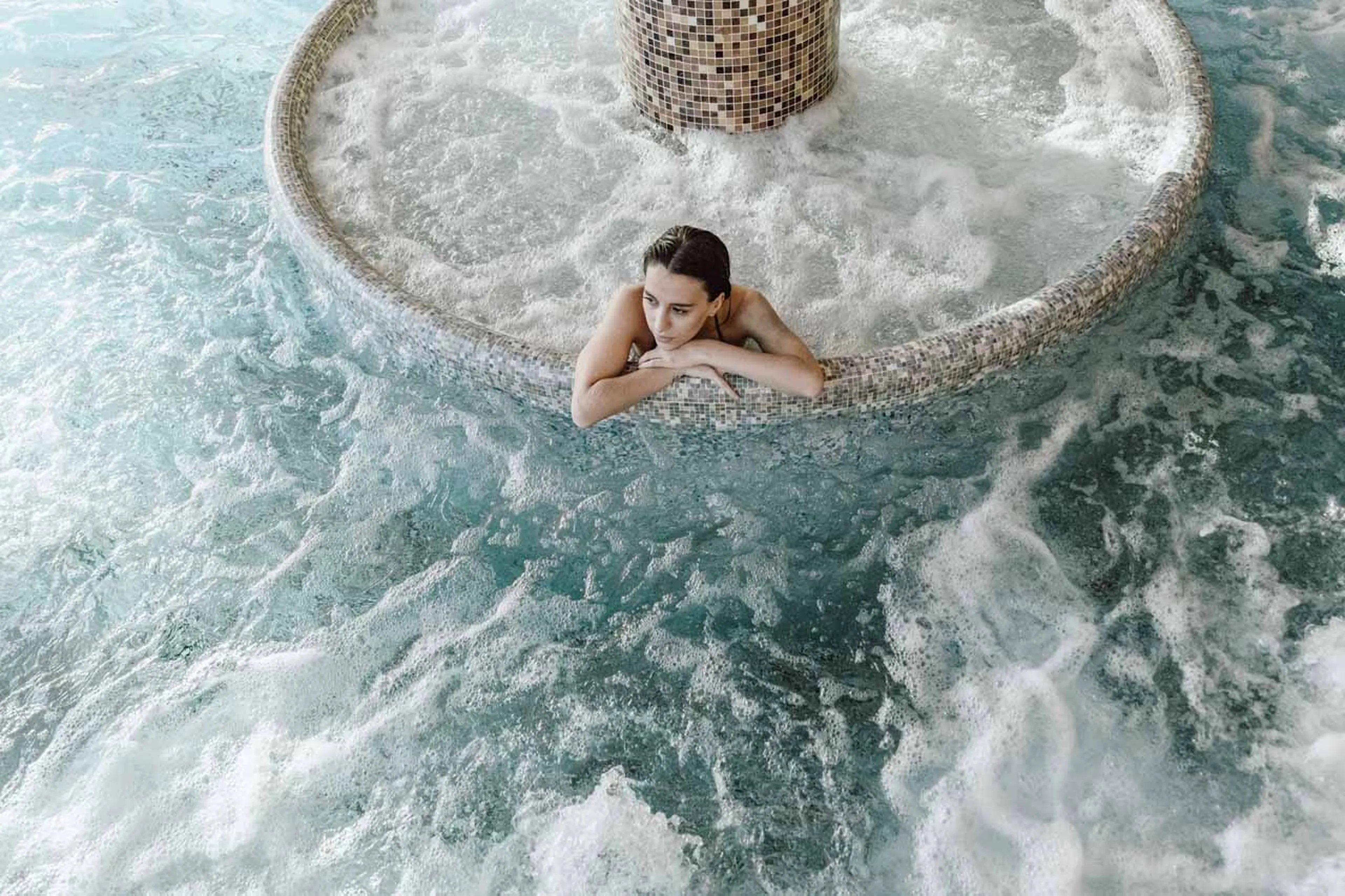 Hydrotherapy baths at Hermitage Mountain Residences in Soldeu