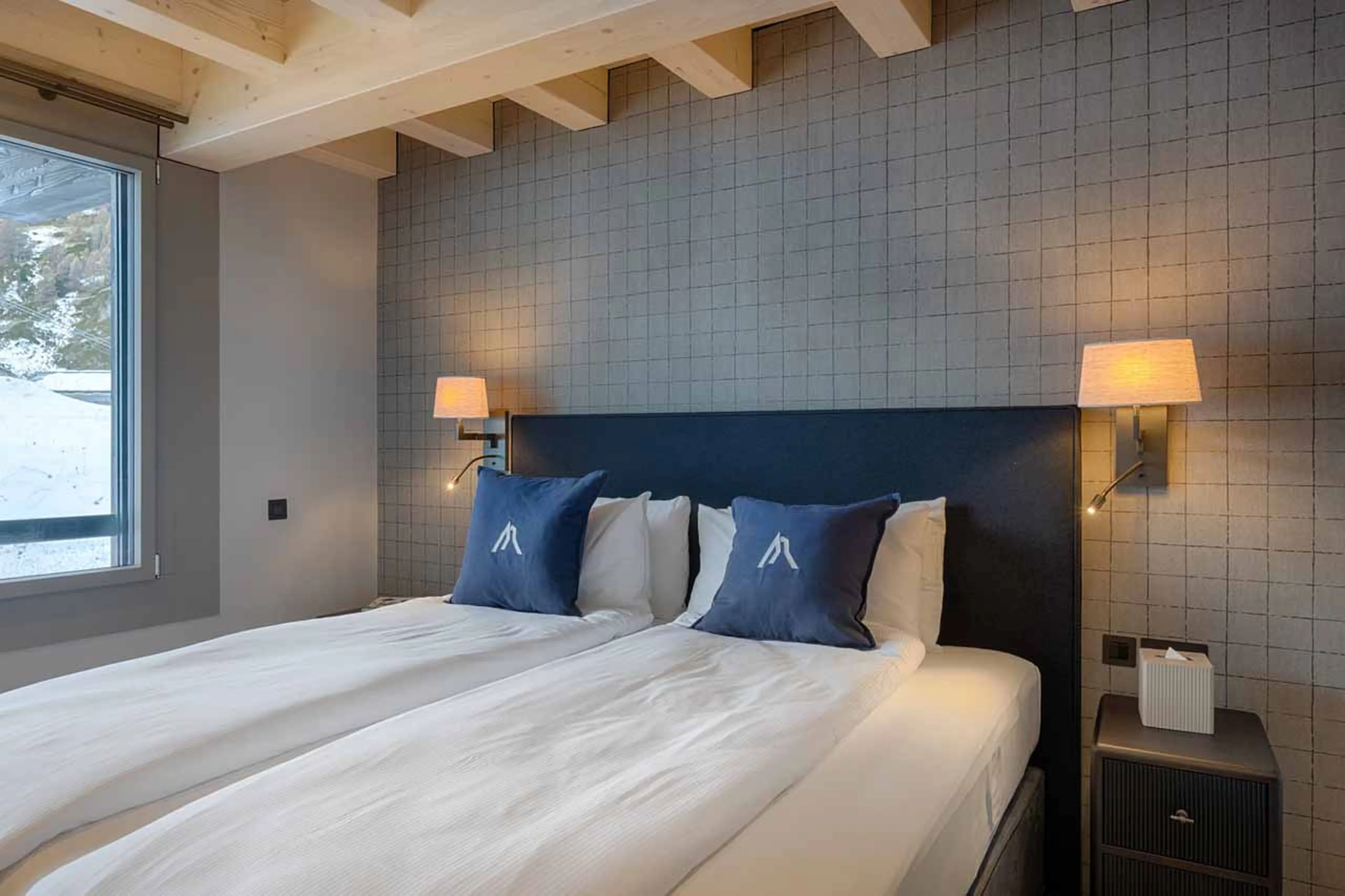 Bedroom 3 at Horu Lodge in Zermatt