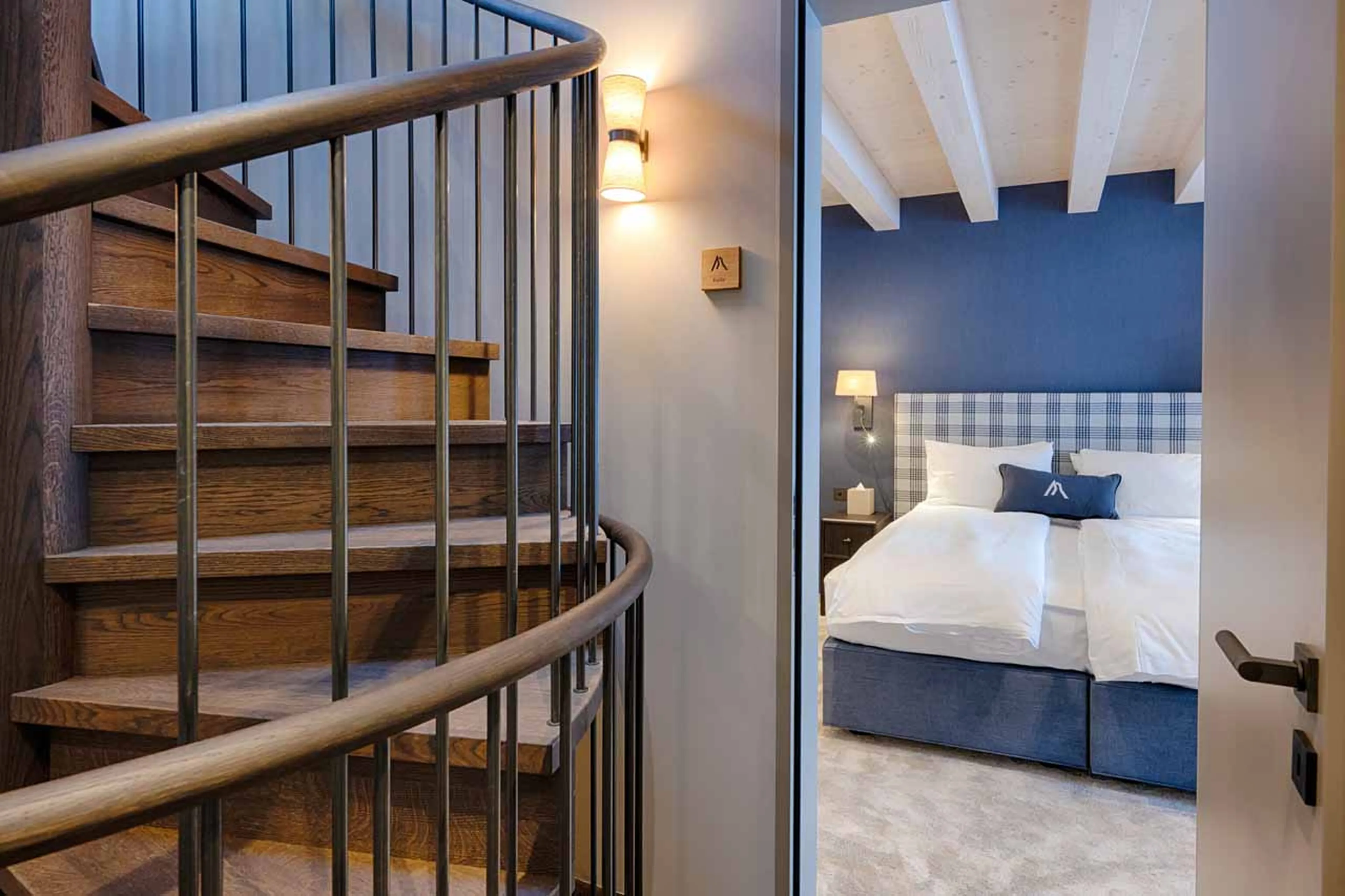 Bedroom 4 at Horu Lodge in Zermatt