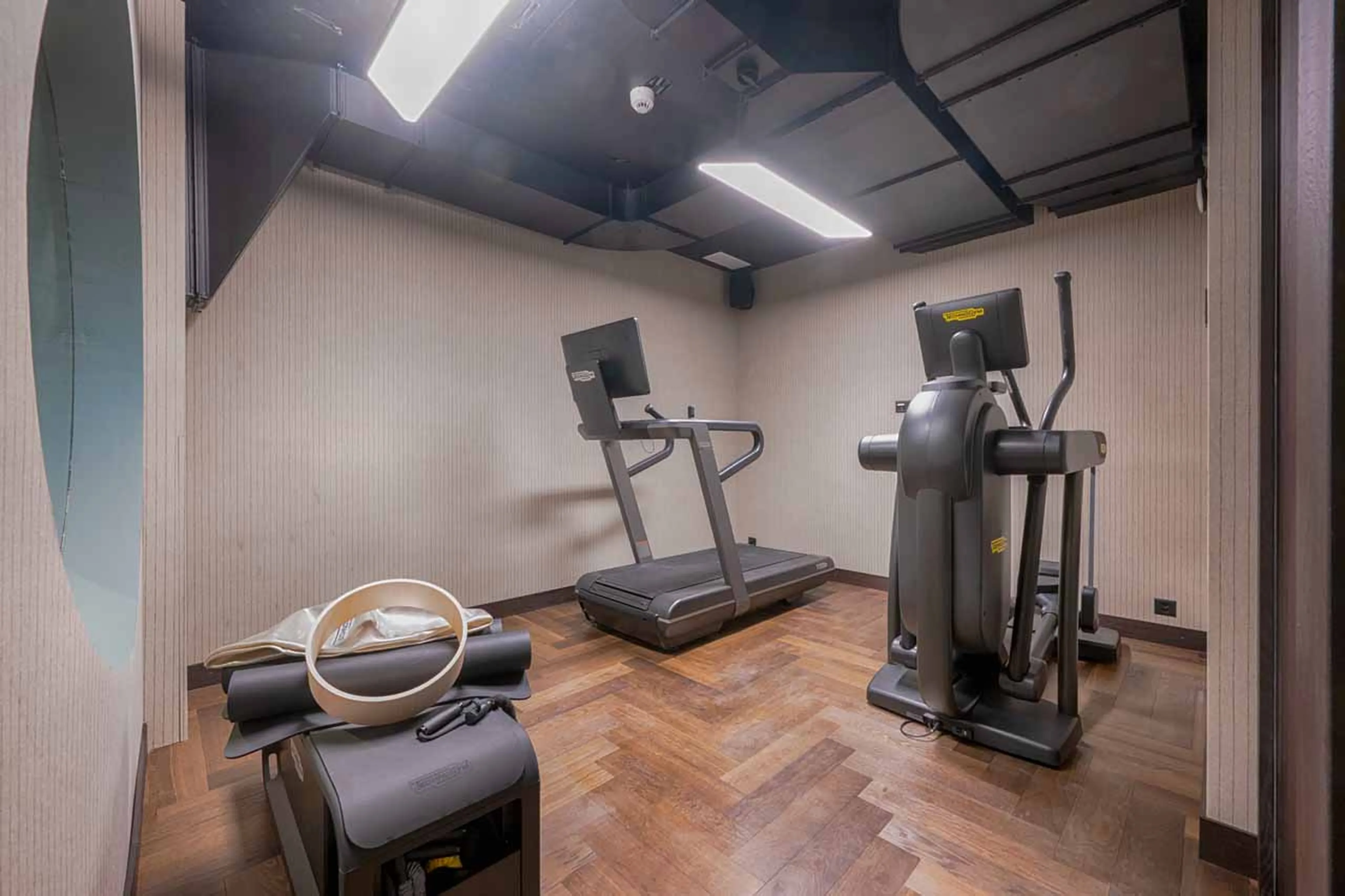 Shared spa gym at Horu Lodge in Zermatt