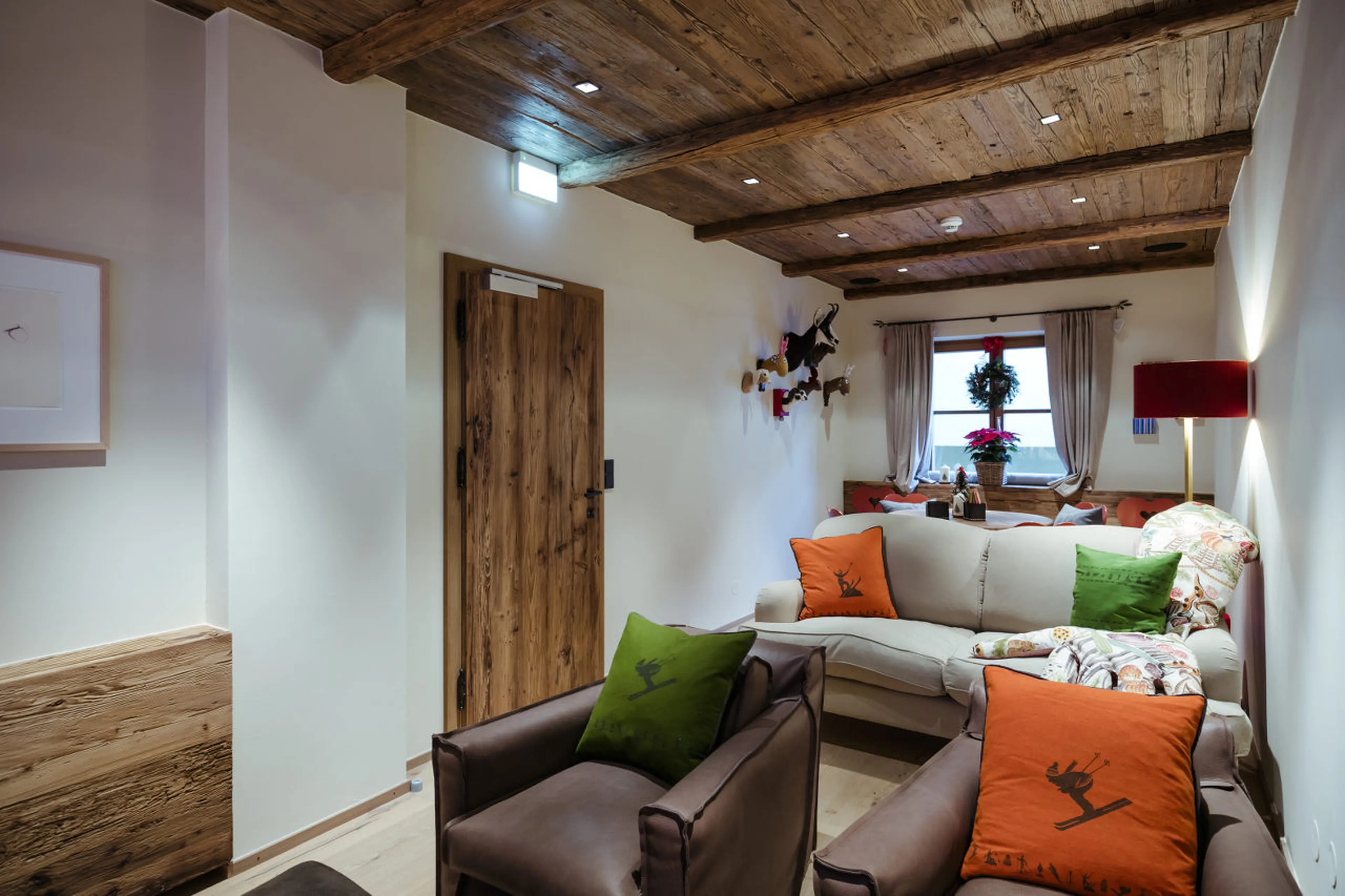 Entertainment room in House Hannes Schneider in Stuben, near Zürs