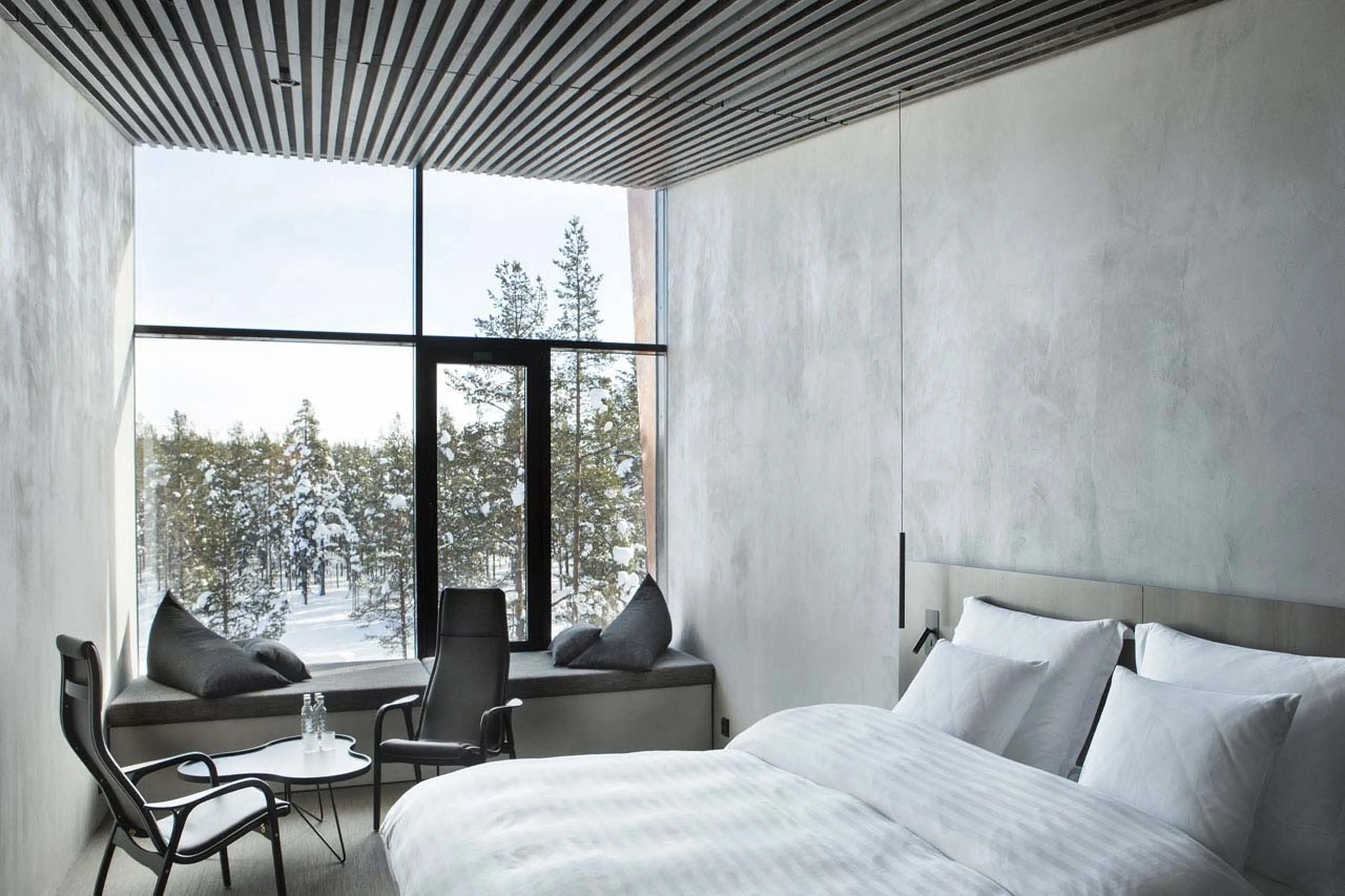 Skyview suite at Javri Lodge in Finland