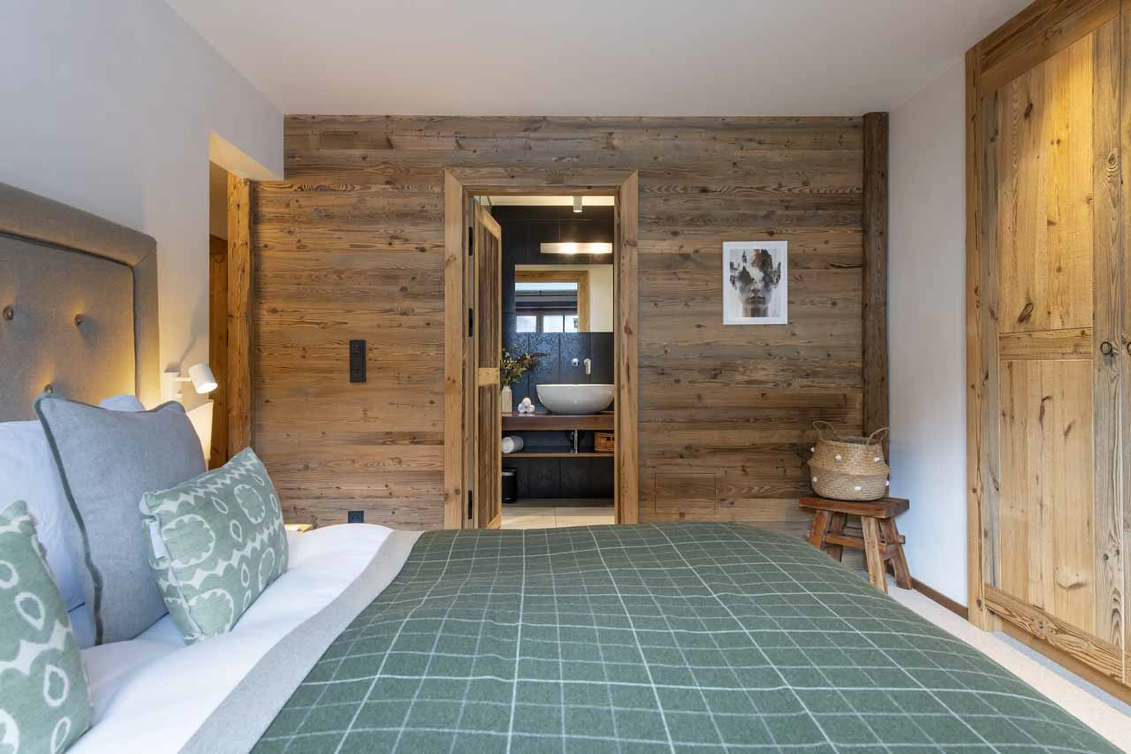 Entrance to bathroom at Kikombe Lodge in St Anton