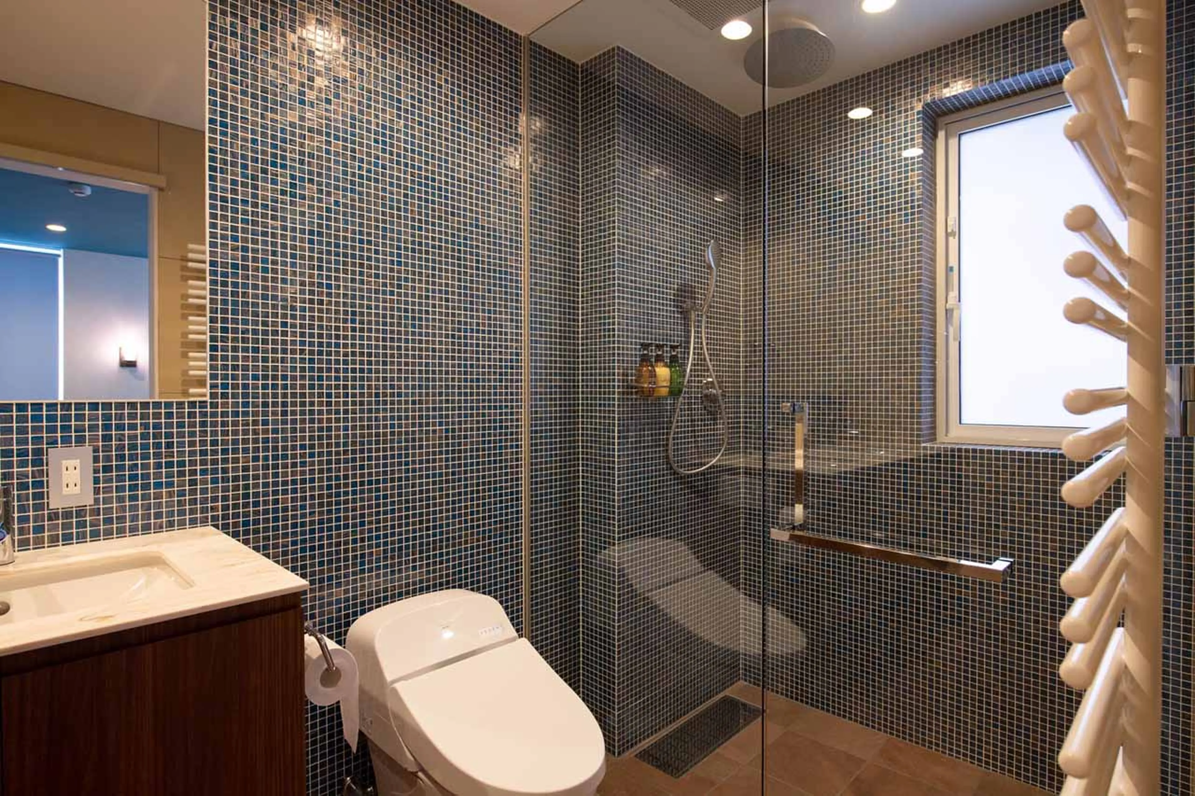 Bathroom three at Kitsune House in Niseko