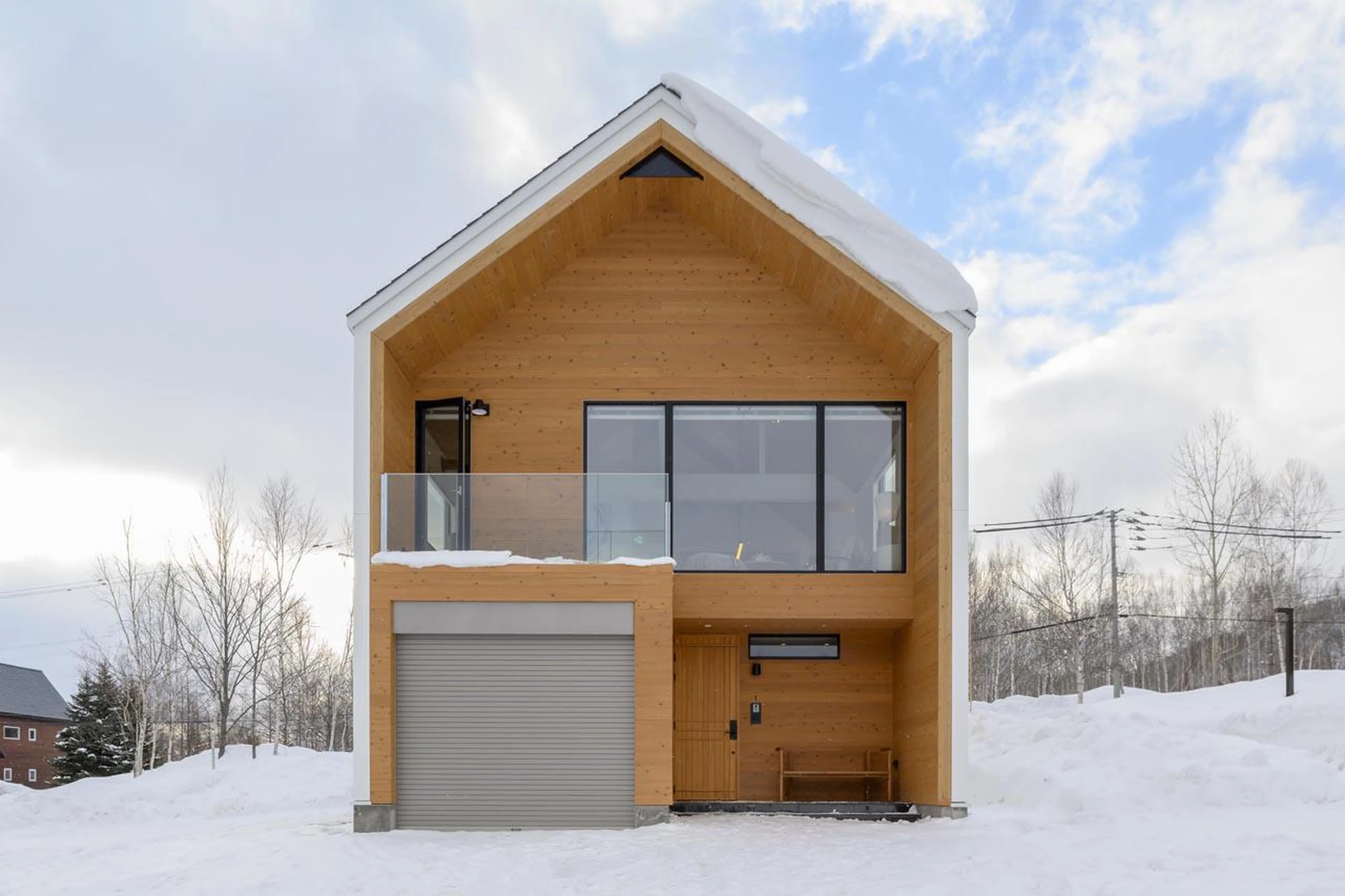 Exterior of Koa Villa in Niseko