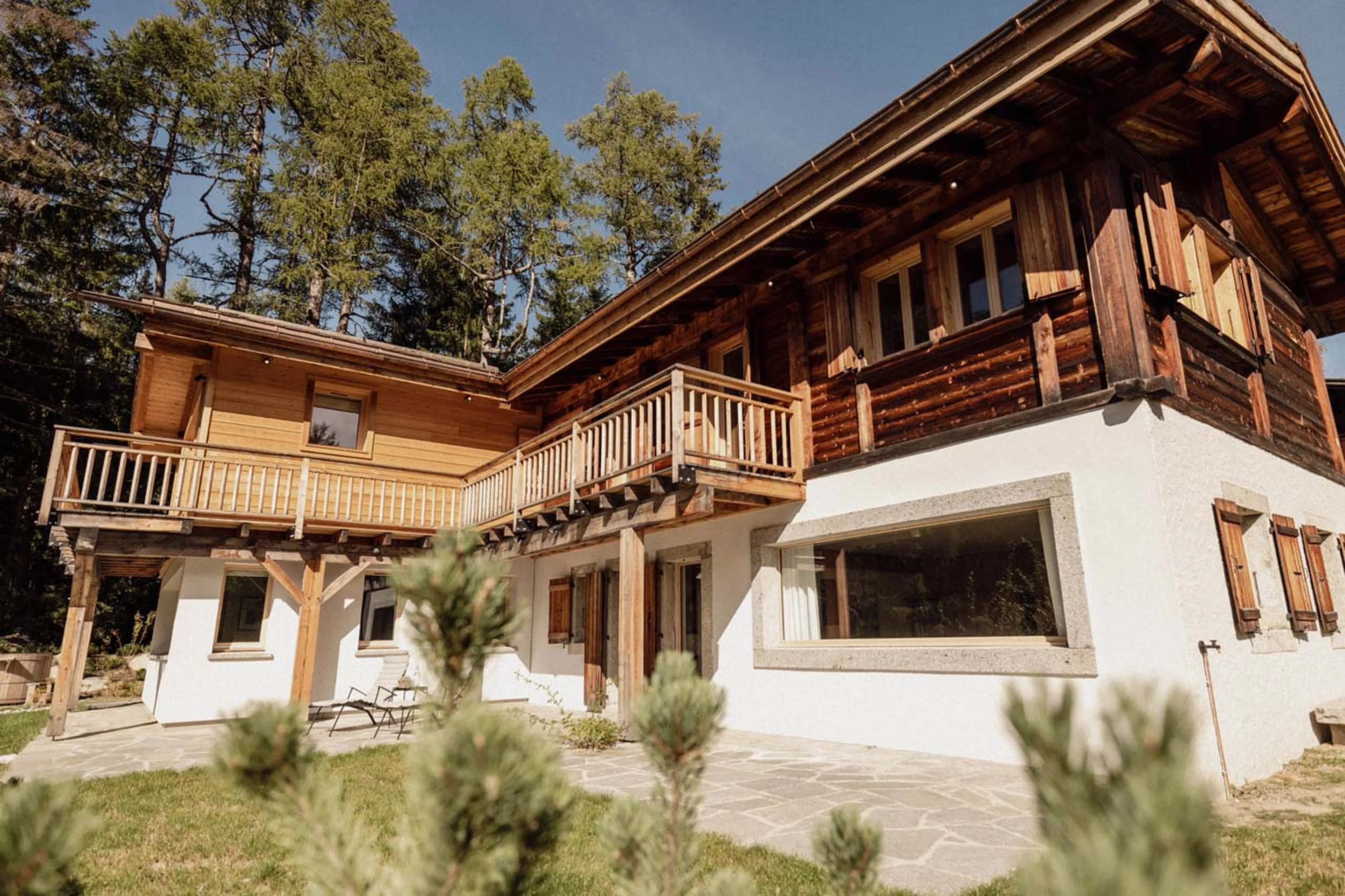 Exterior of La Bergerie, Chamonix