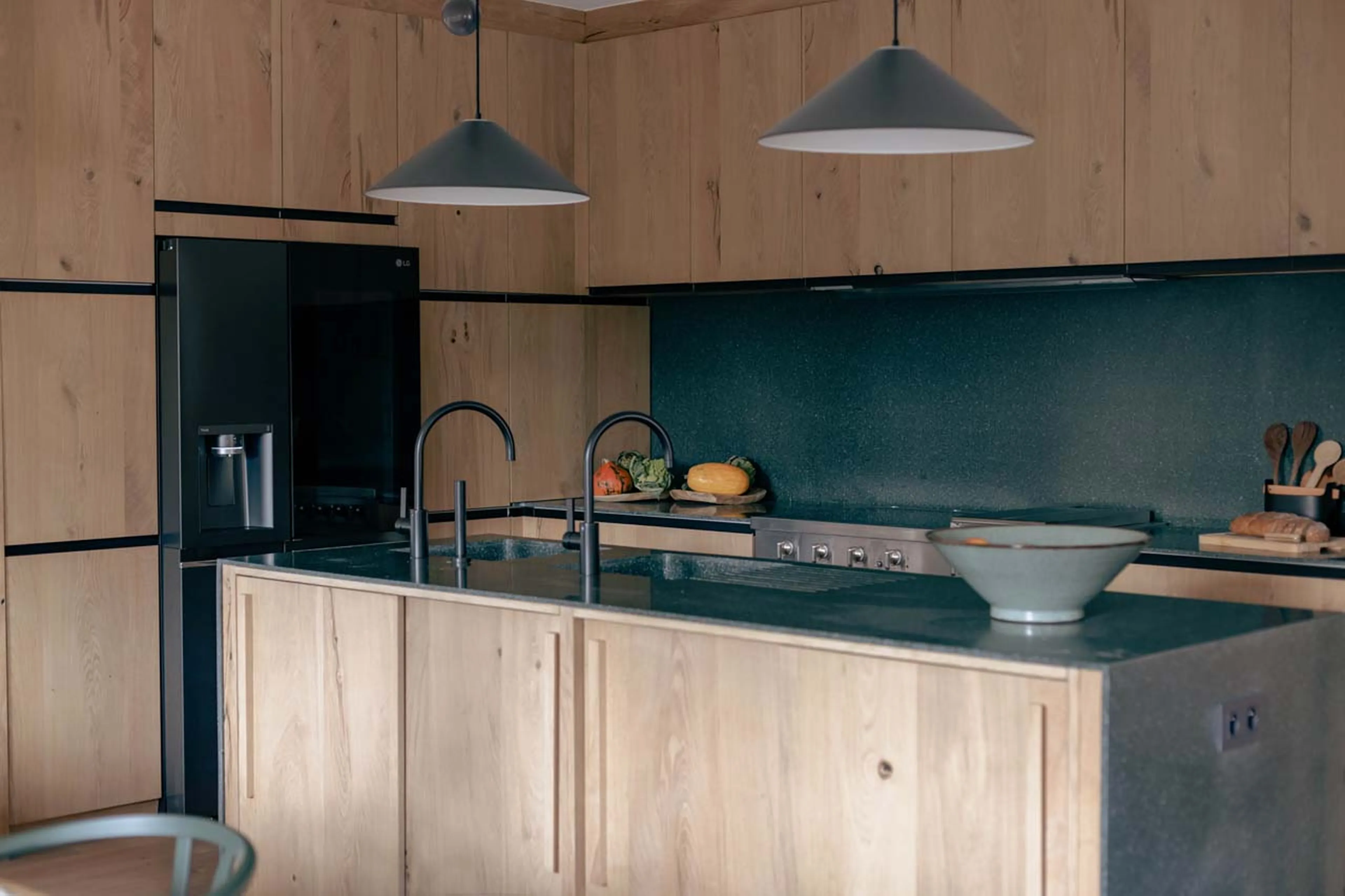 Kitchen in La Bergerie, Chamonix