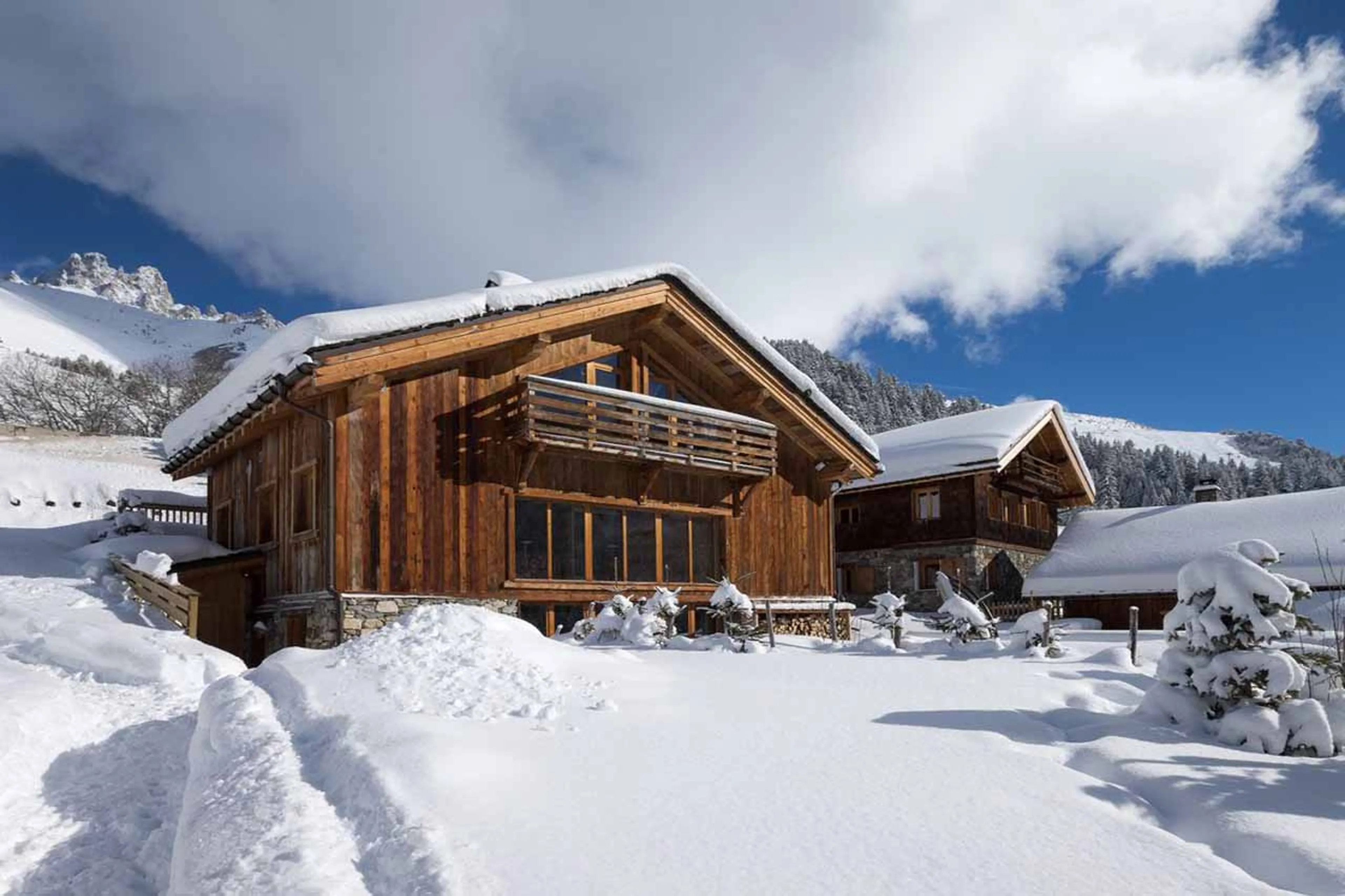 Exterior of Chalet La Grange de Meribel in Meribel