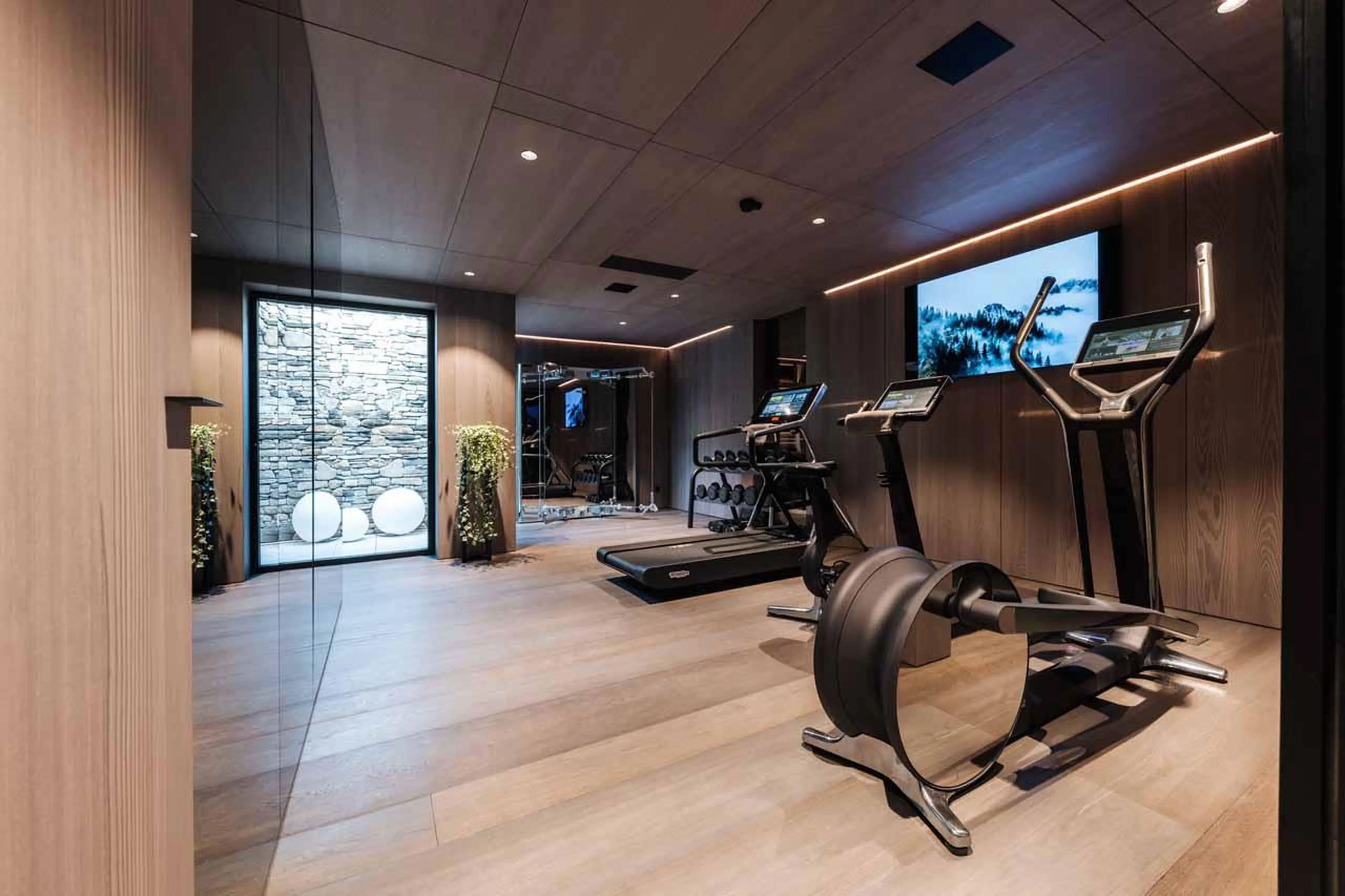 Gym in Le Chalet, Lech