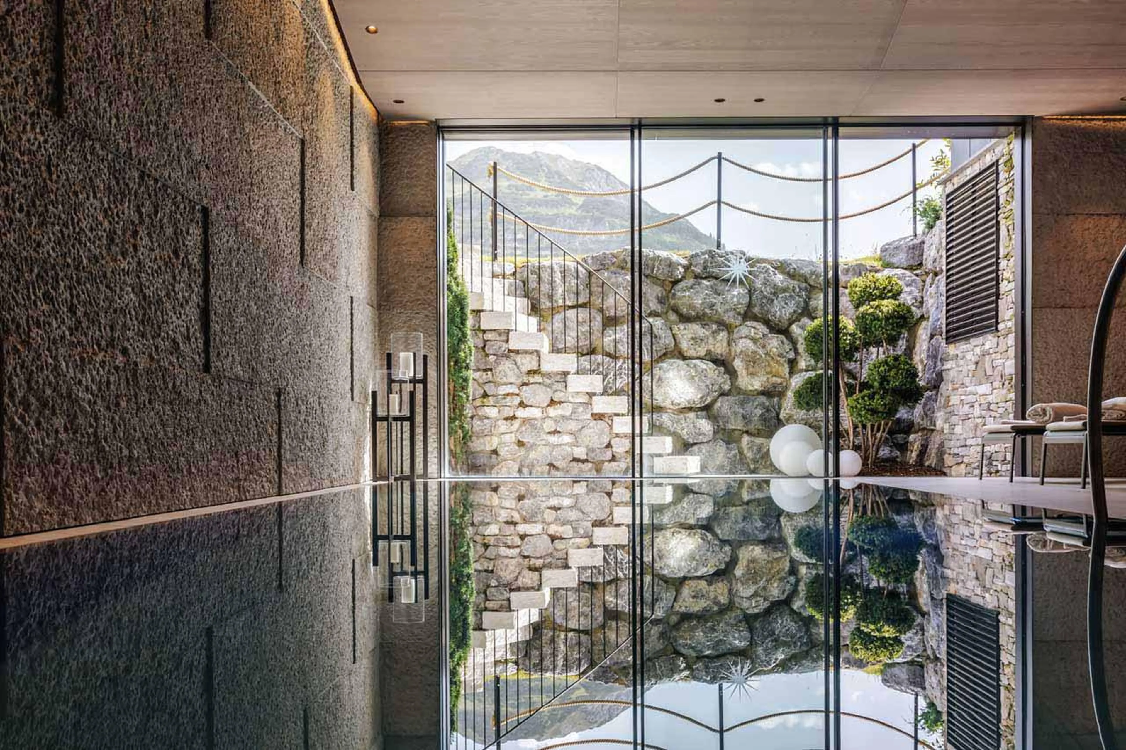 Mountain views in Le Chalet, Lech