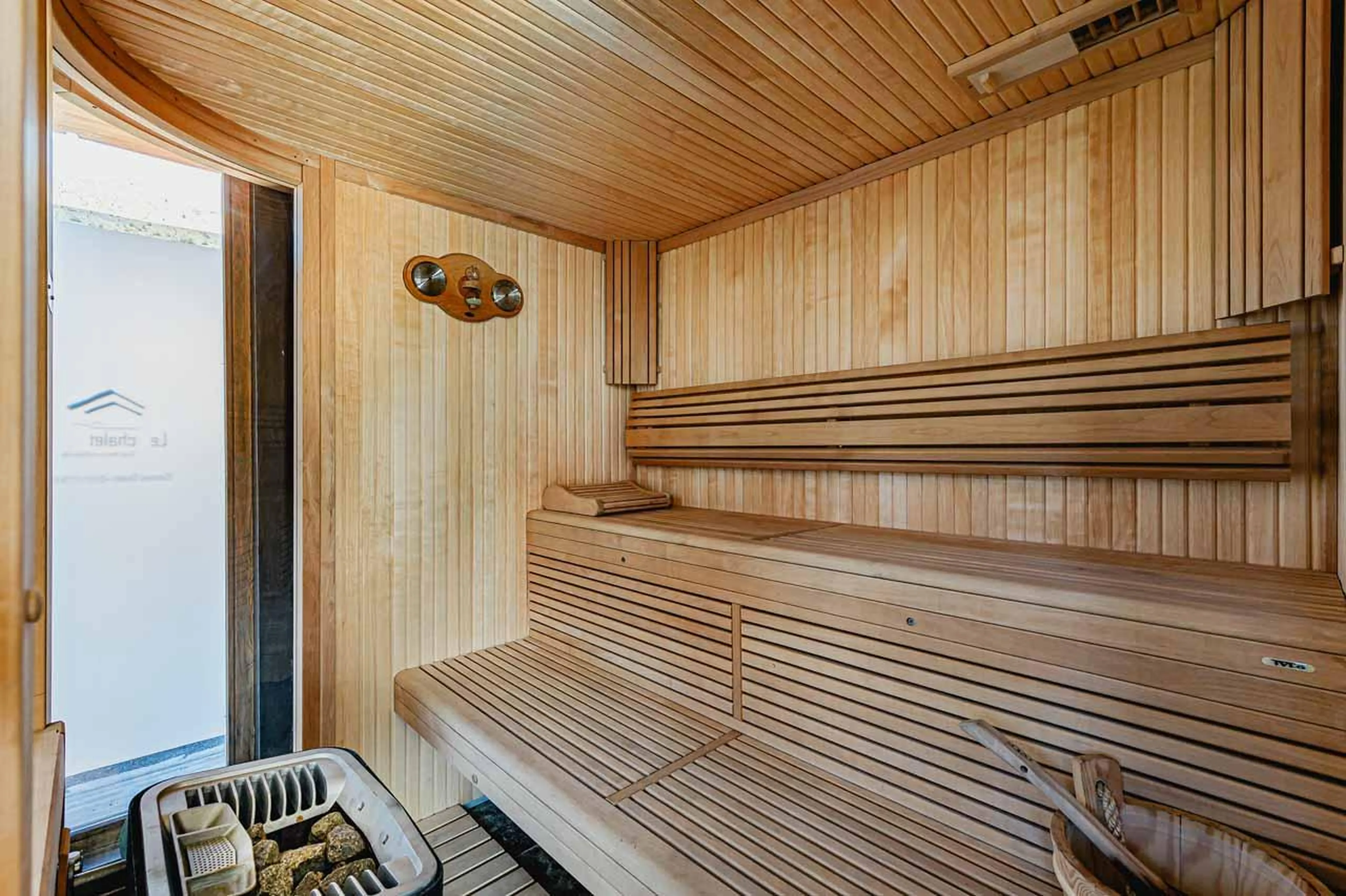 Sauna at Le Chalet in St Martin de Belleville
