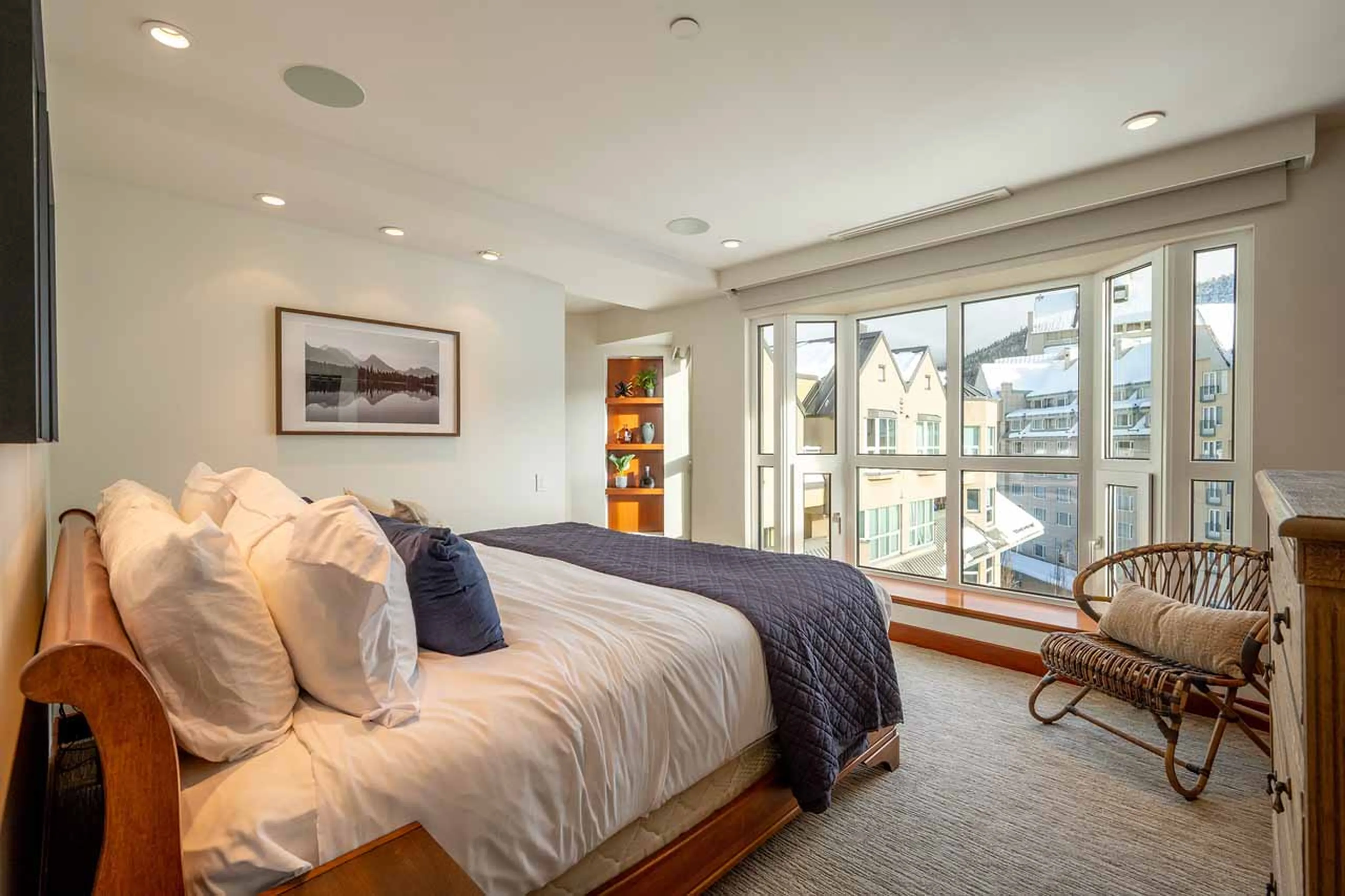 Bedroom 4 at Le Chamois Penthouse in Whistler