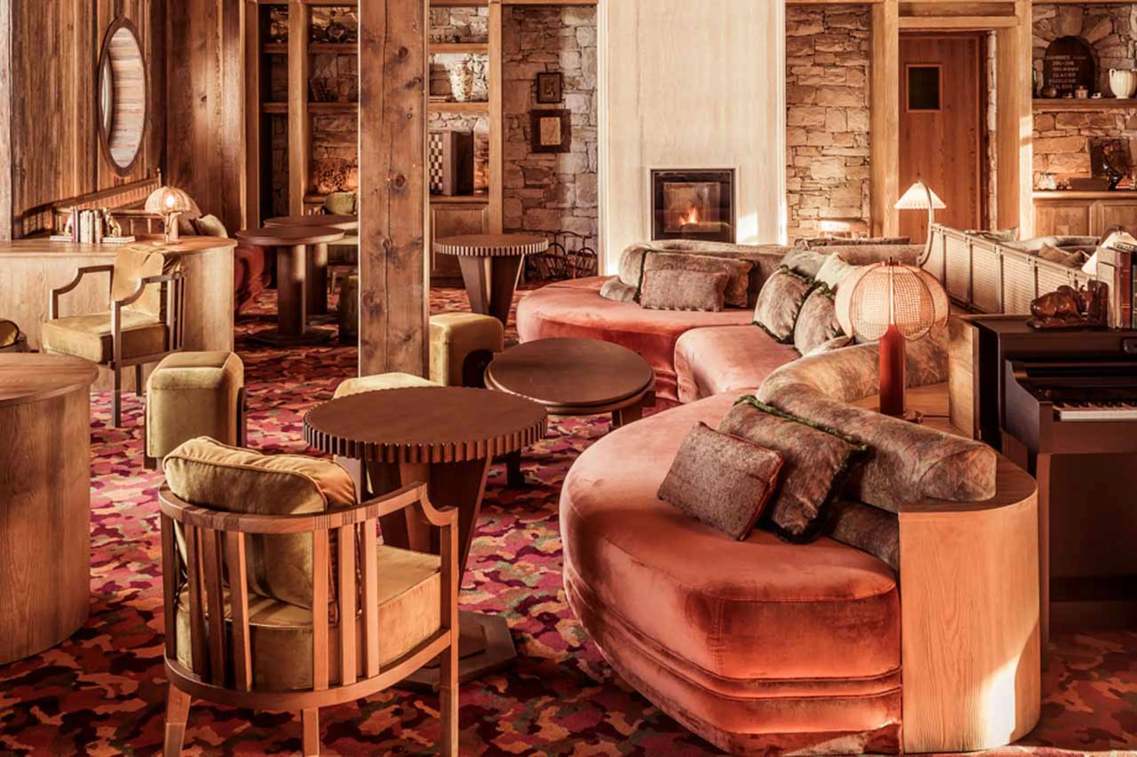 Hotel lobby at Apartment Glacier in Val d'Isere