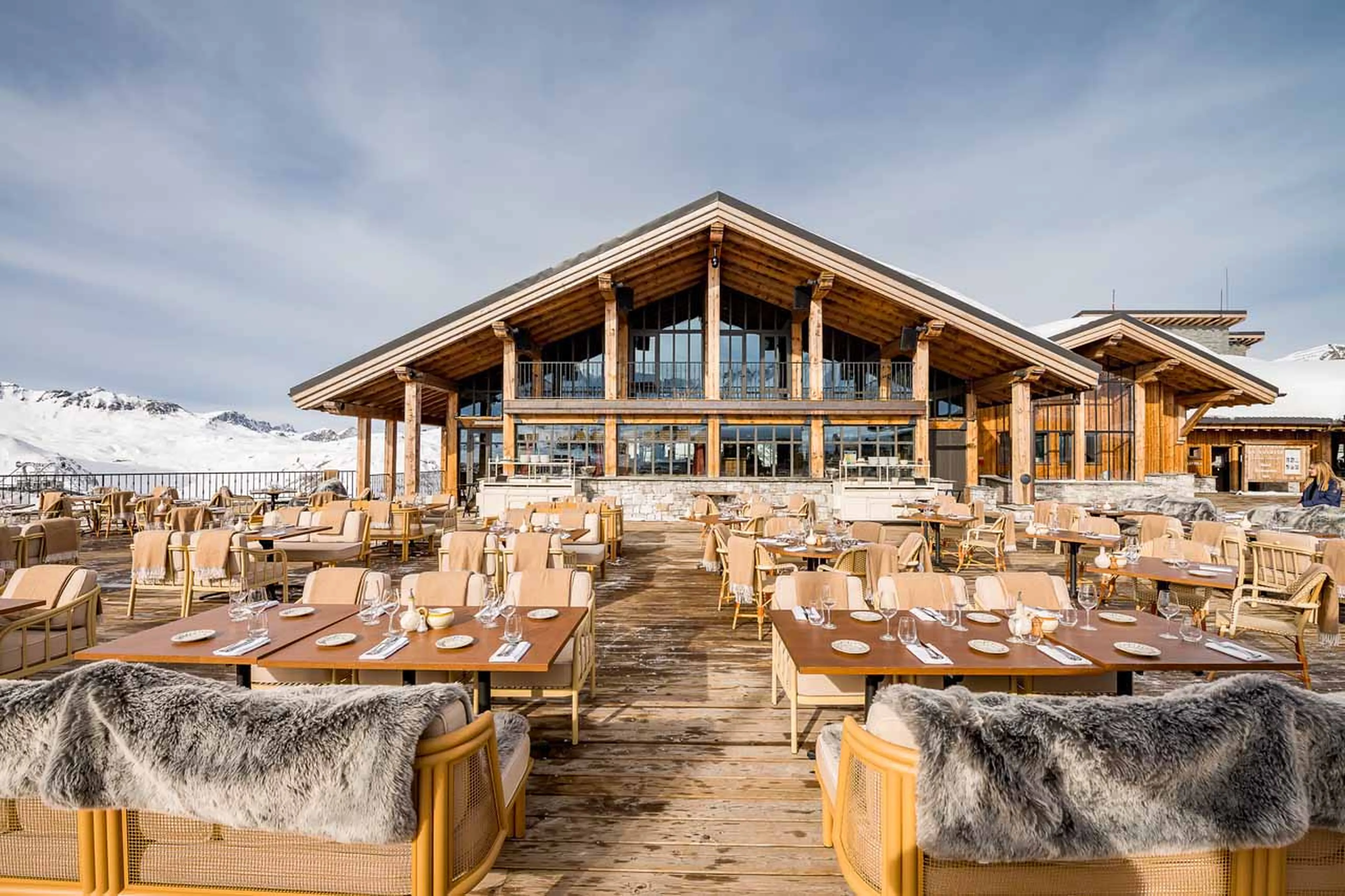 Le Petit Refuge restaurant at Apartment Glacier in Val d'Isere