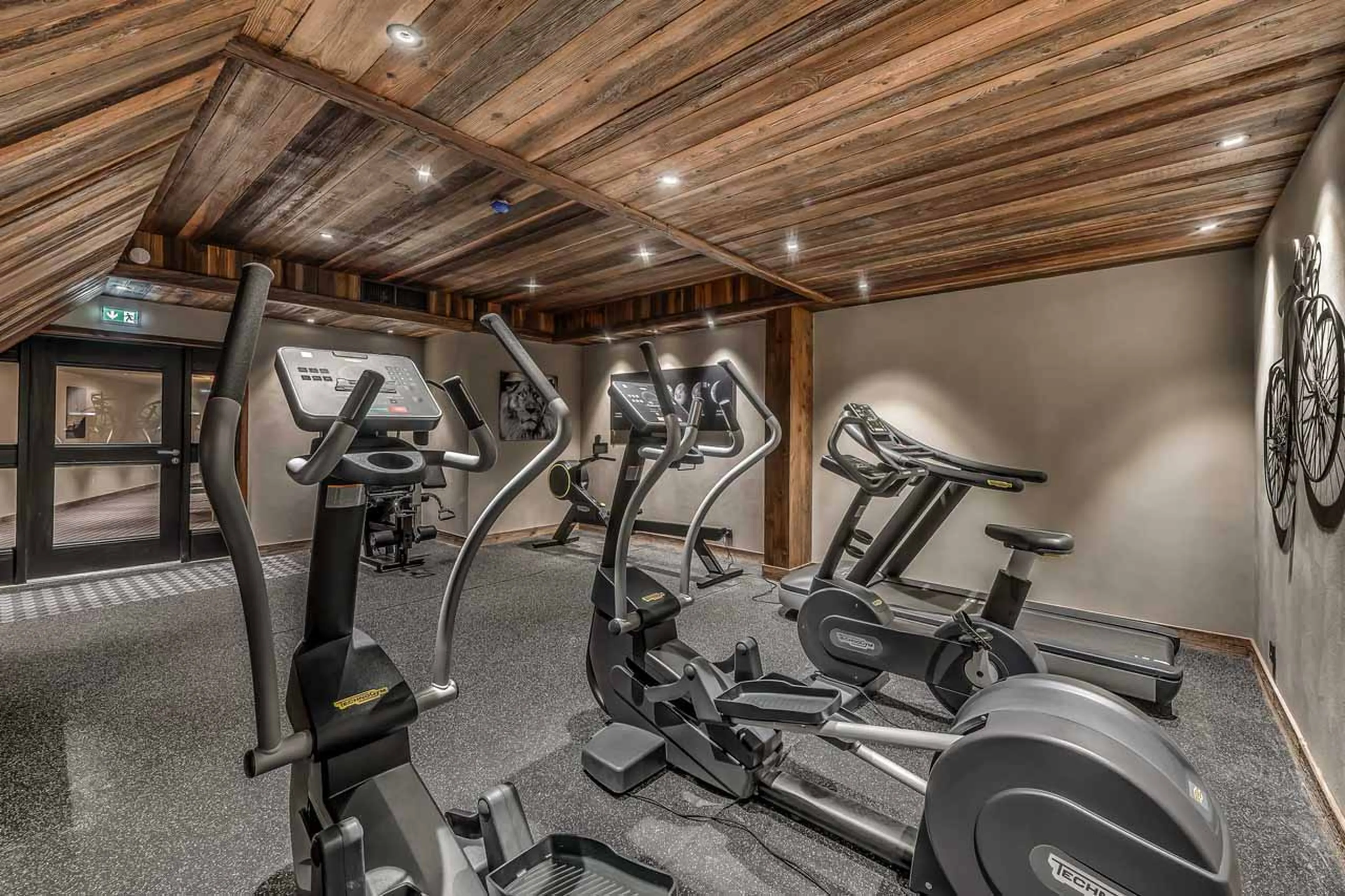 Gym at Apartment Glacier in Val d'Isere