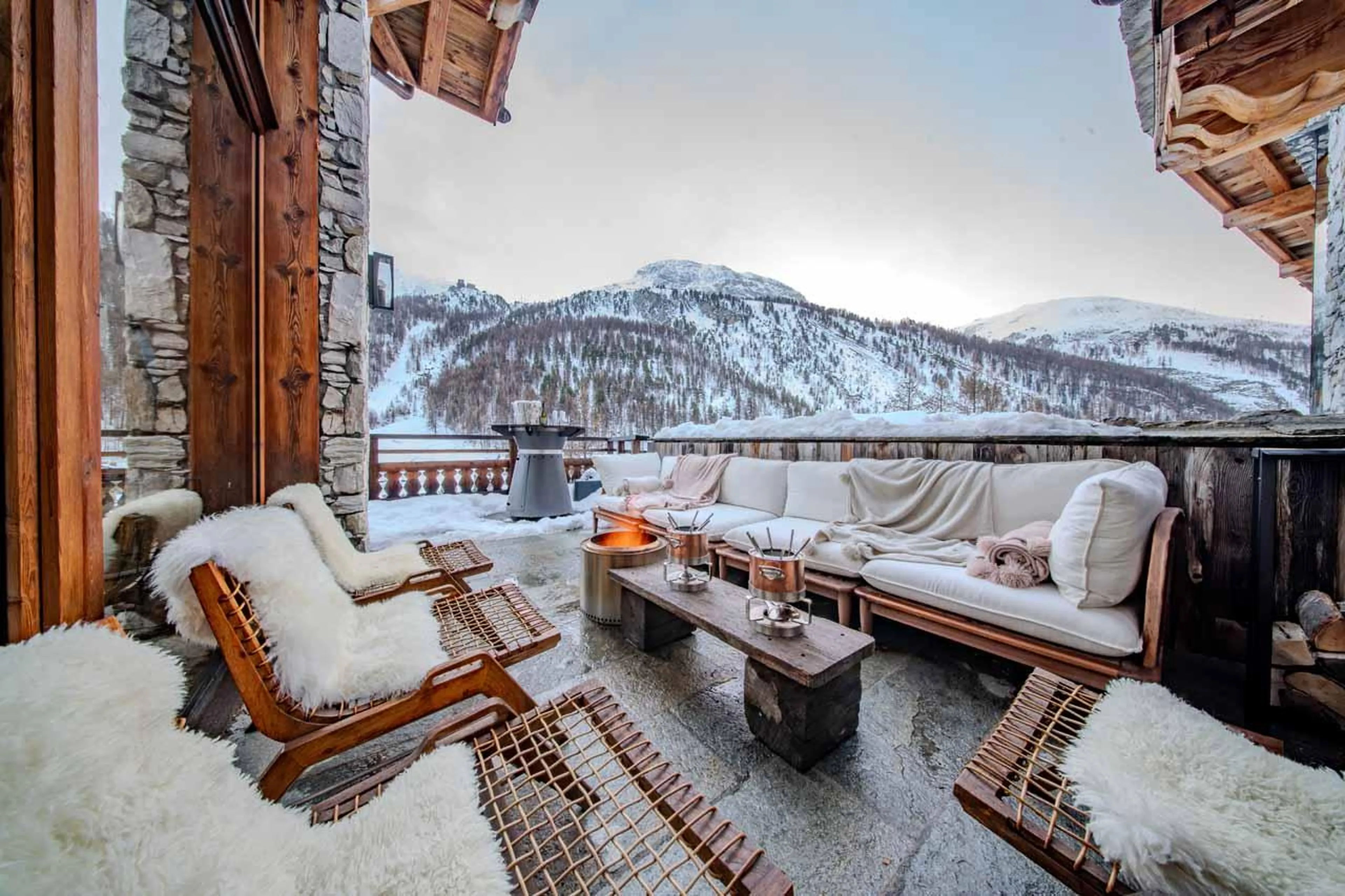 Views from Chalet Orso in Val d'Isere