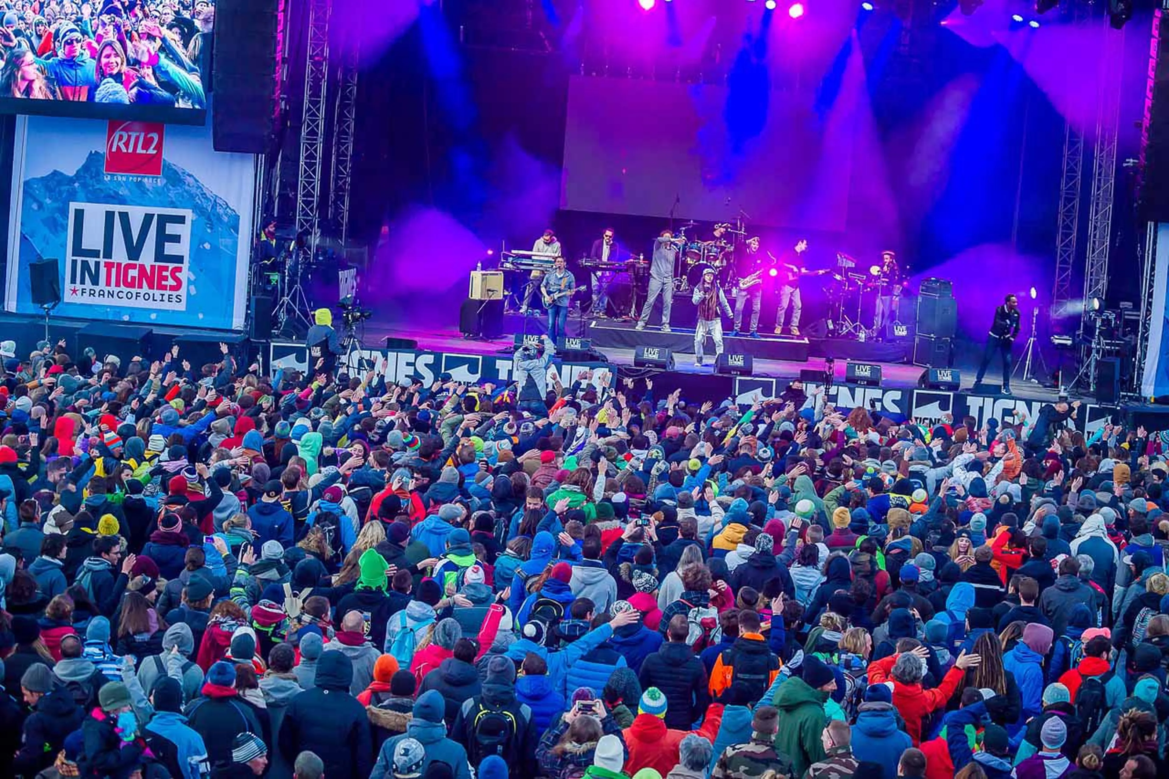 Live in Tignes music event