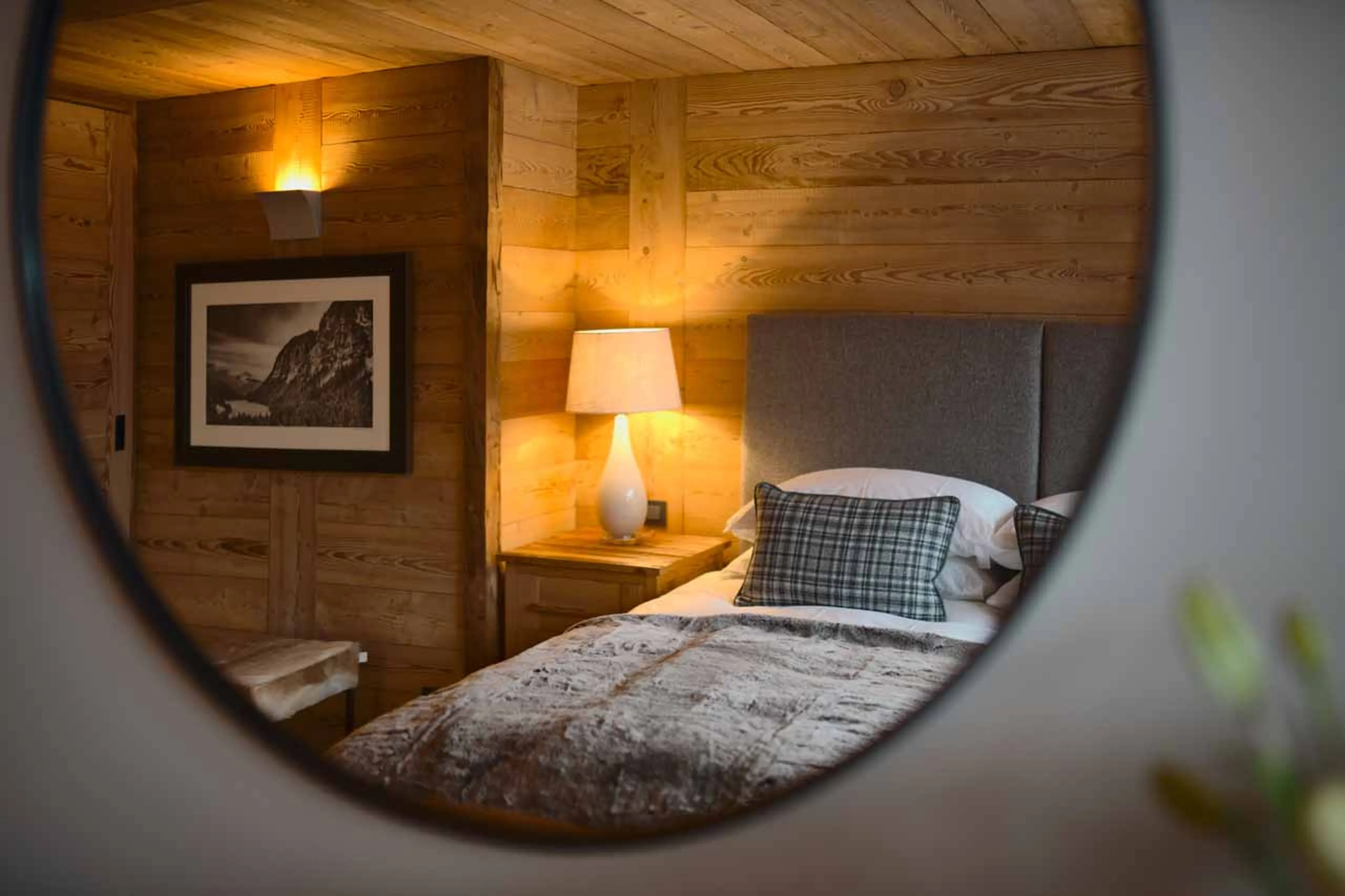 Bedroom five at Lodge de Nants in Morzine