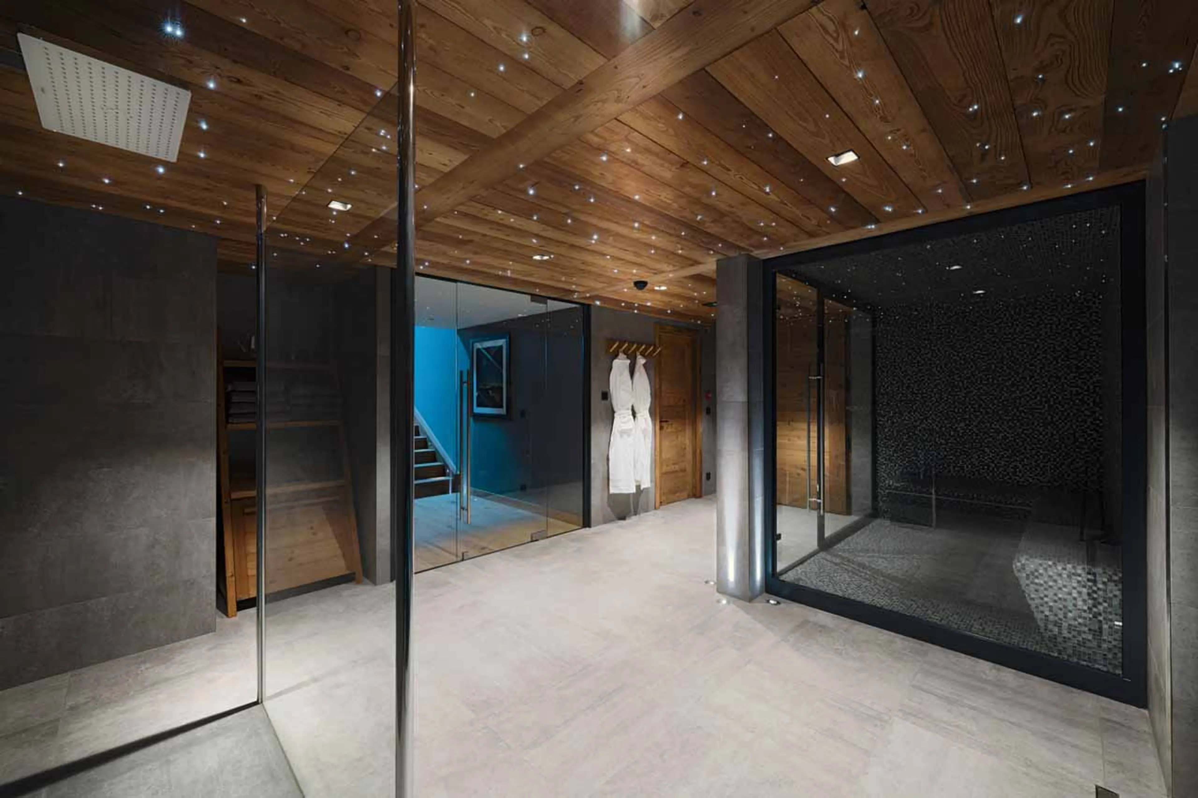 Spa area at Lodge de Nants in Morzine