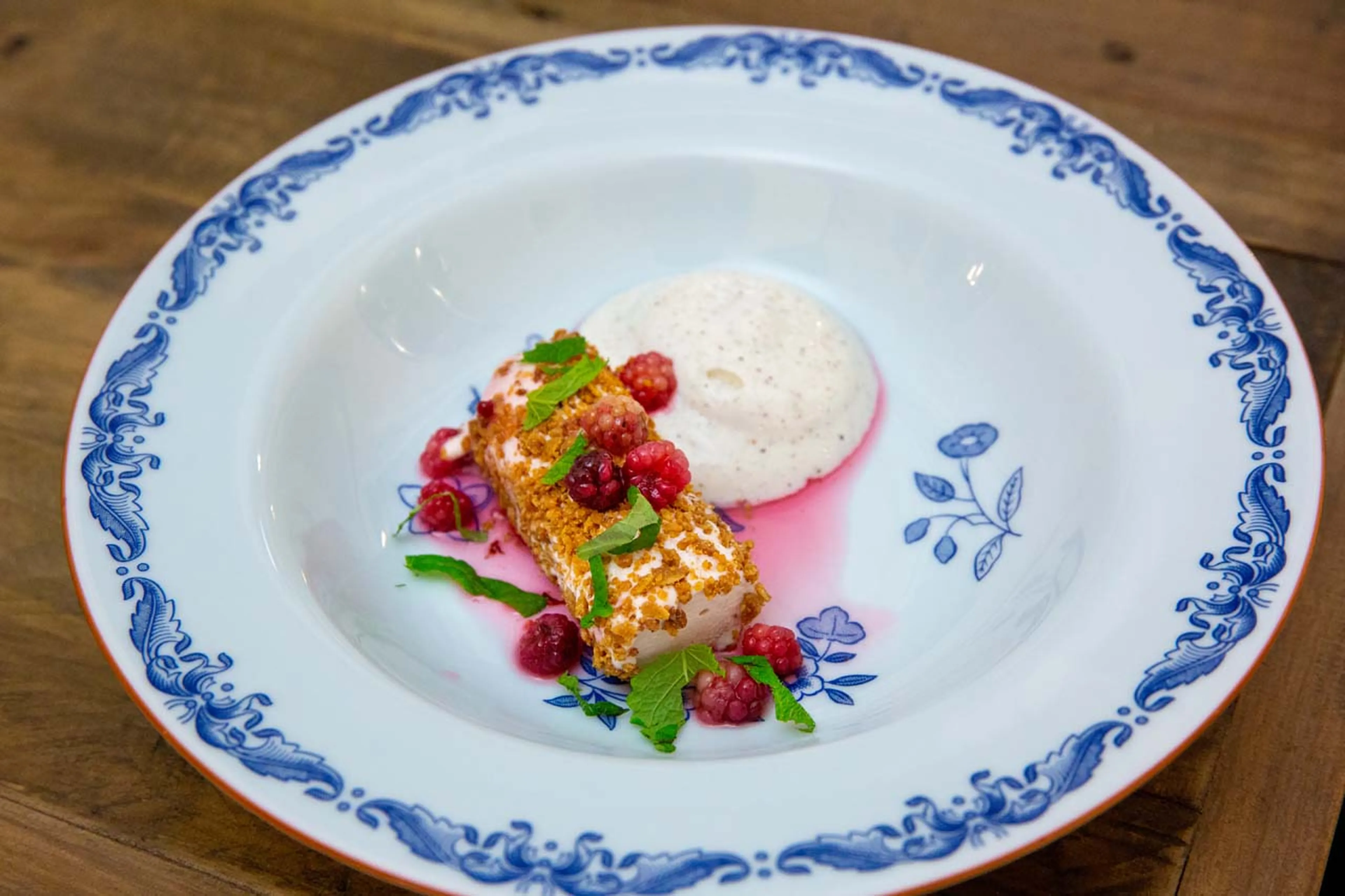 Parfait at Logger's Lodge in Sweden