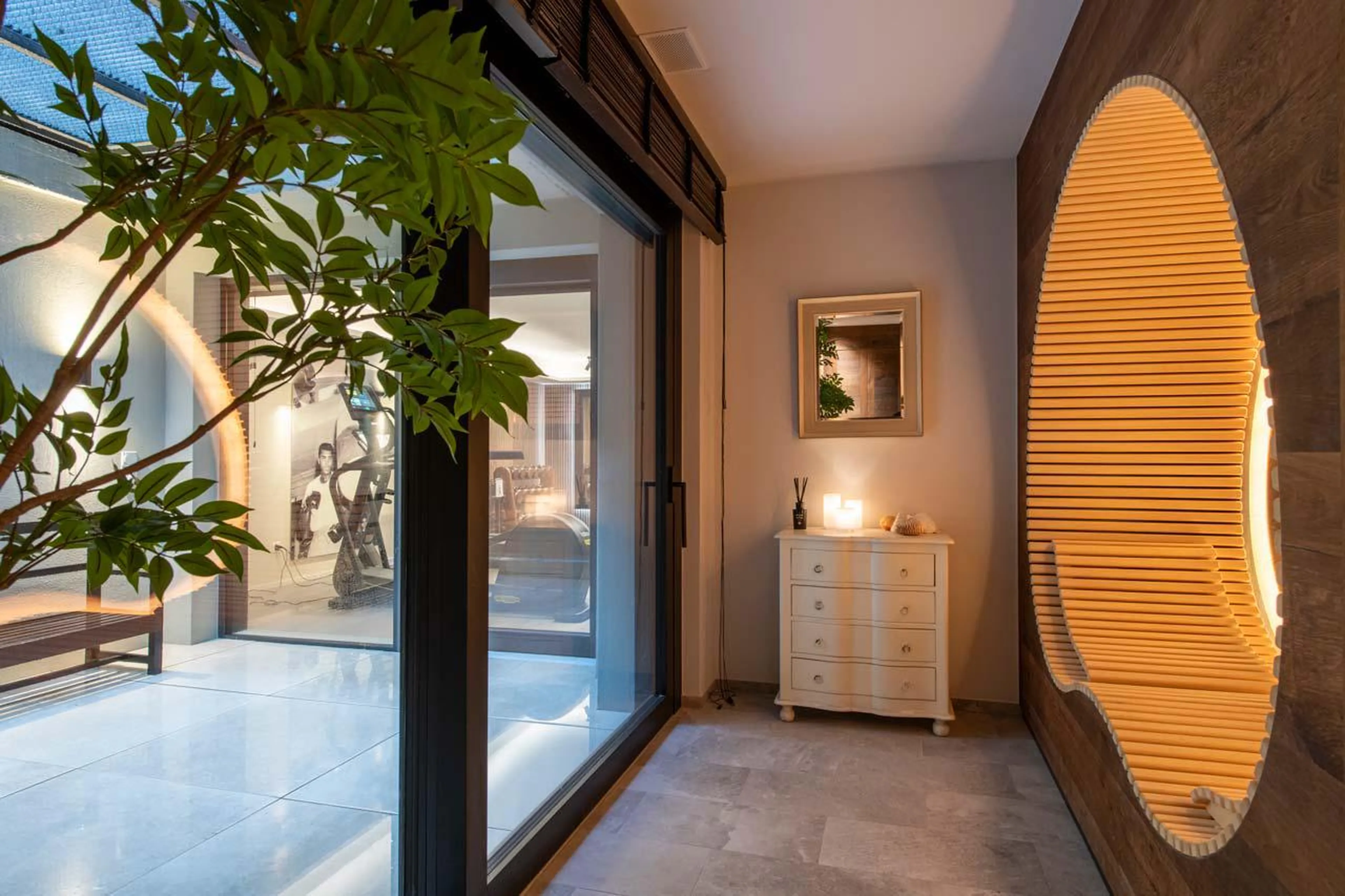 Atrium  of Sierrahaus of Matterhorn Penthouse, Zermatt