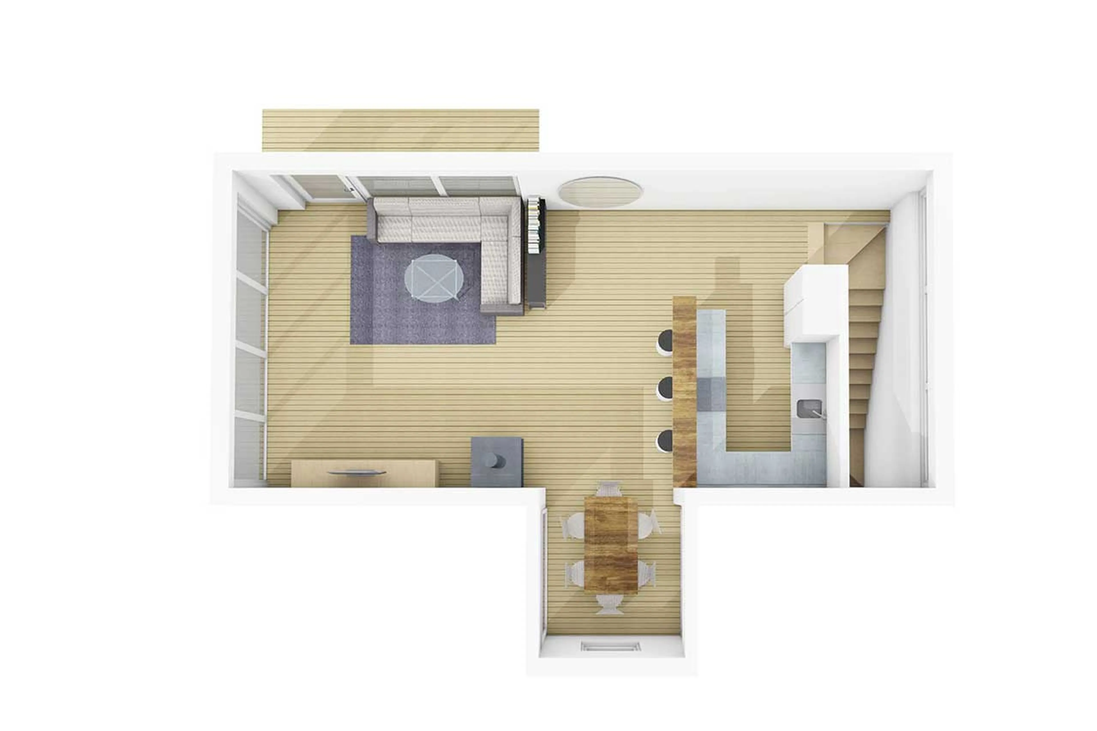 Level 1 at Mi Chalet in Alta Badia