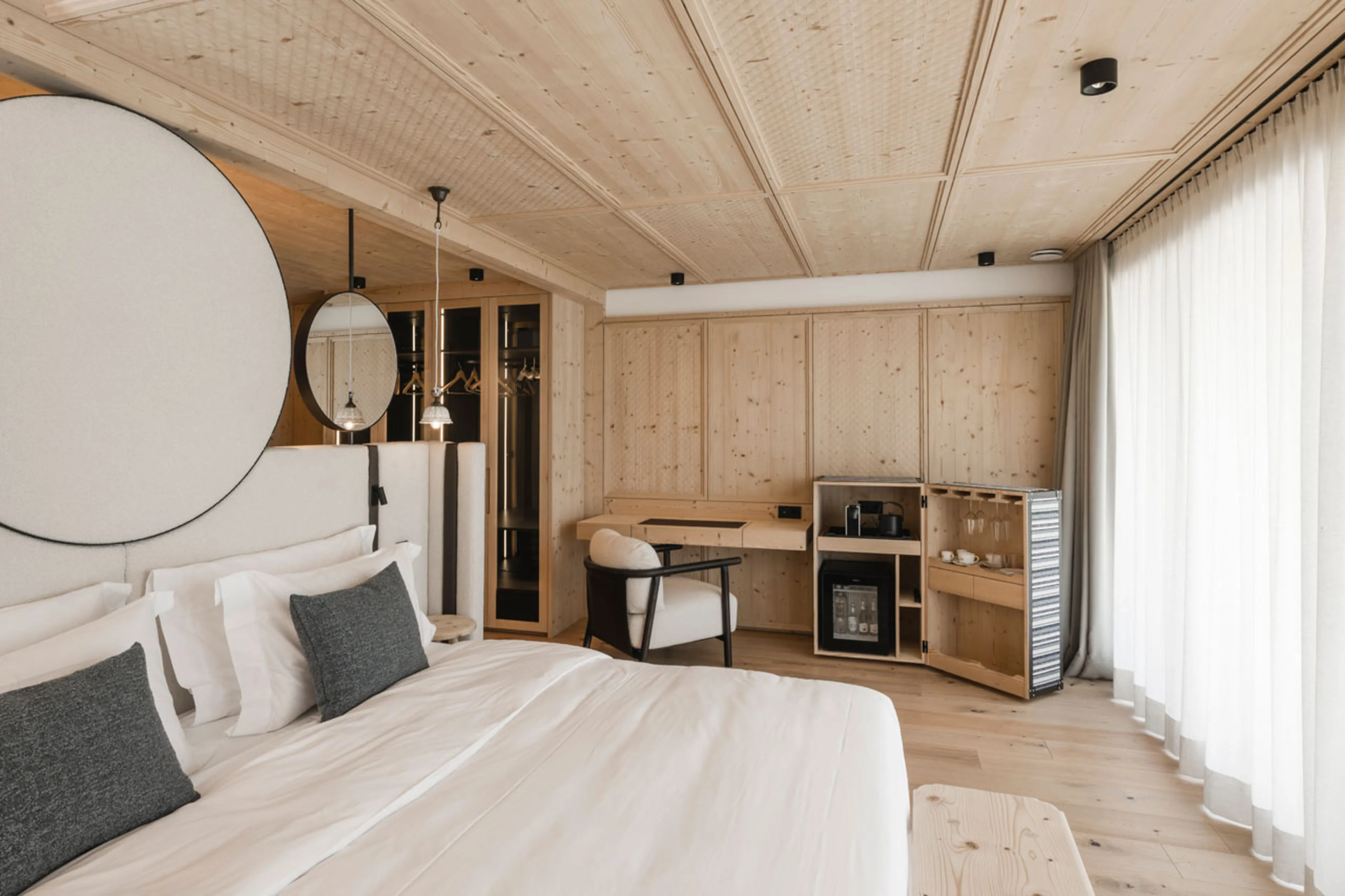 Terrace access from terrace at Muline Lodge in Selva