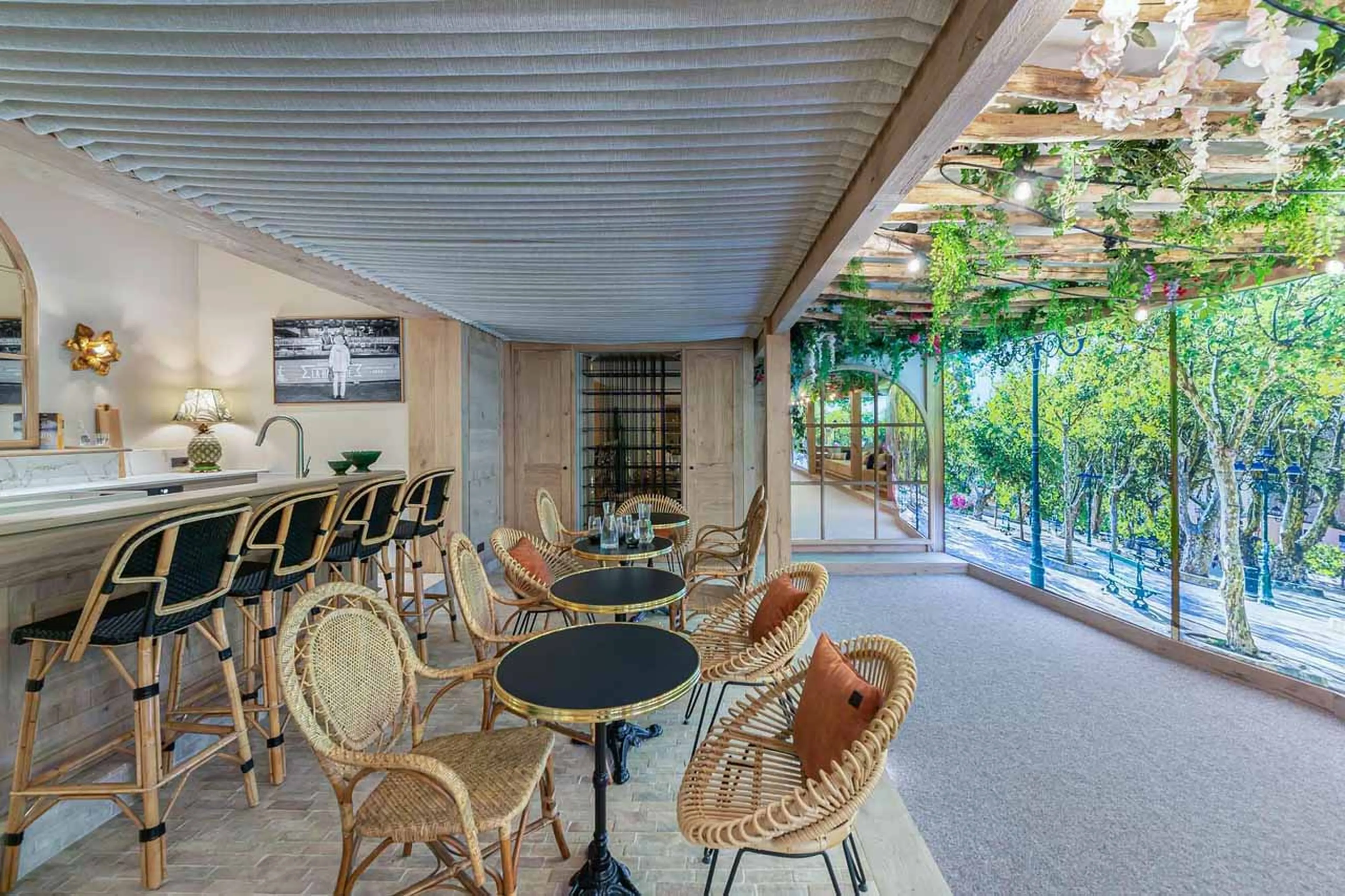 Bar at Chalet White Sand in Courchevel 1550