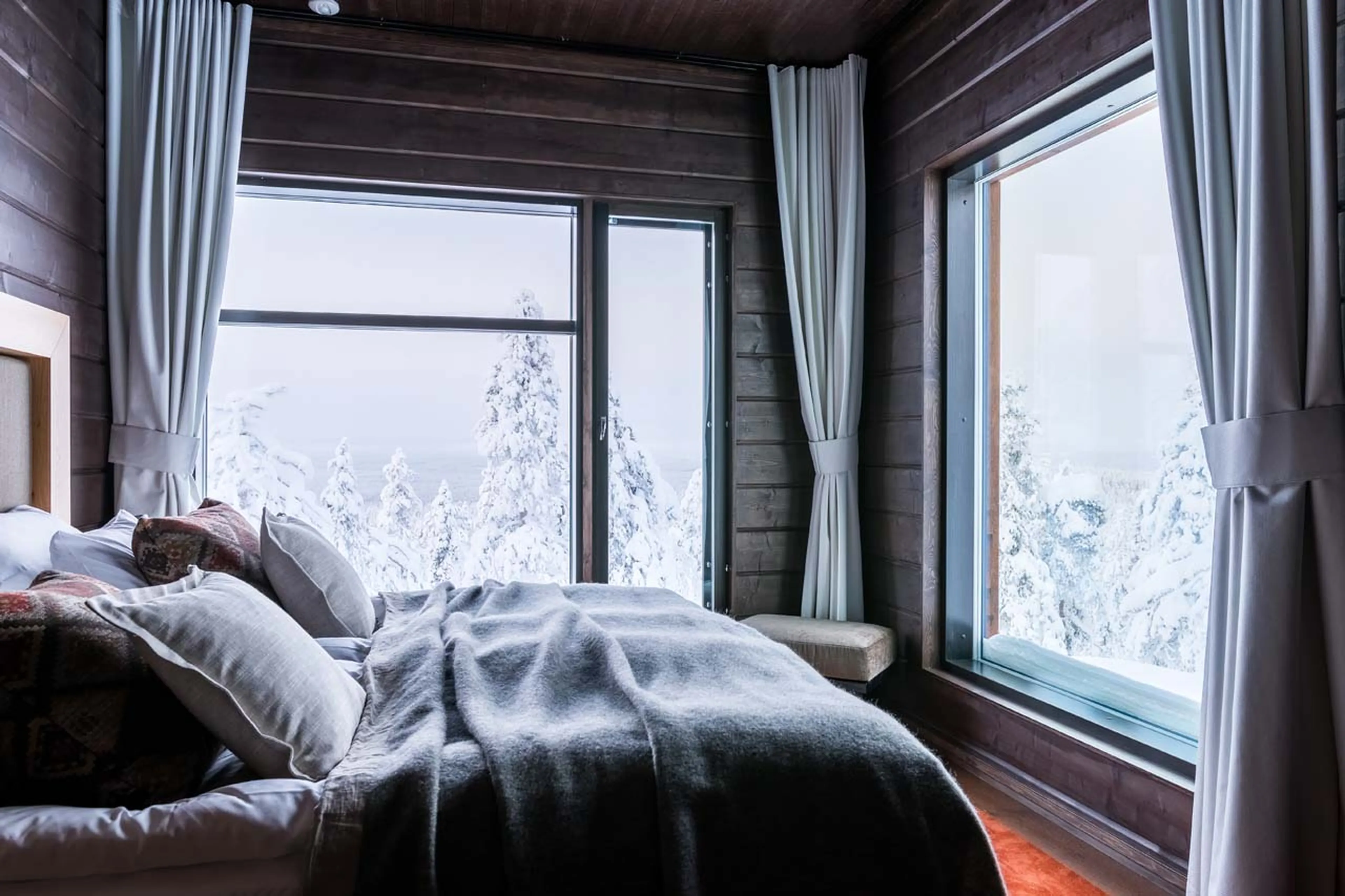 Wilderness views at Octola Private Wilderness in Finland