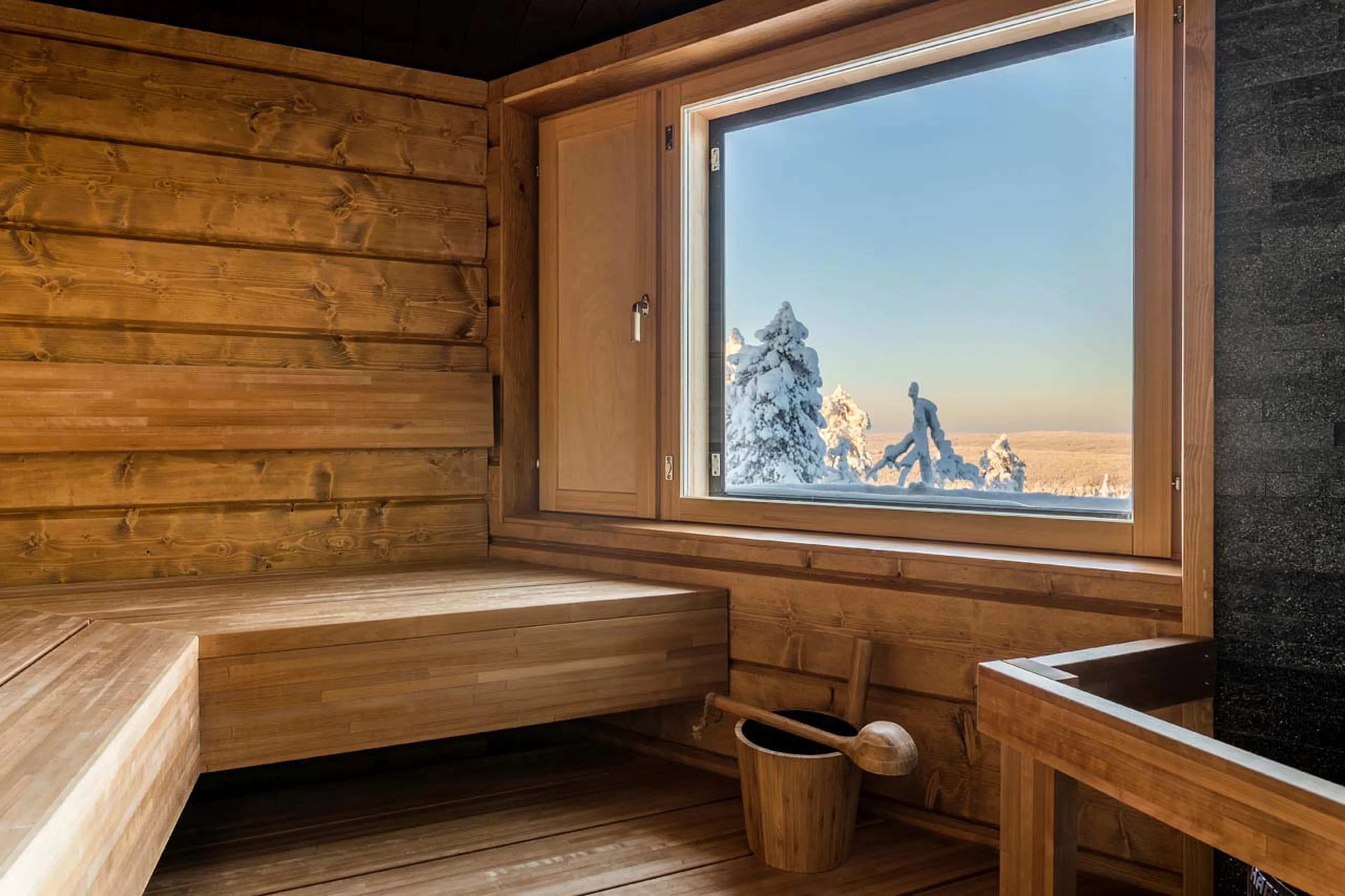 Sauna at Octola Private Wilderness in Finland