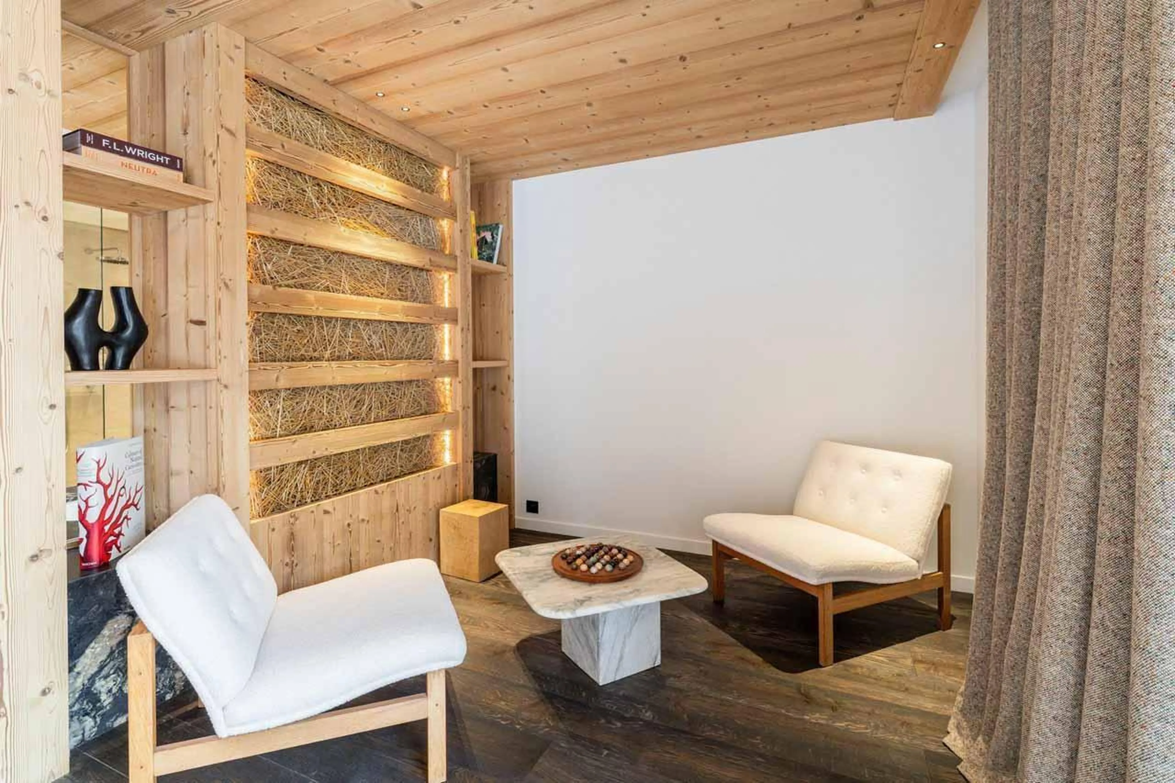 Sitting area in Chalet Beloukha, Courchevel Le Praz